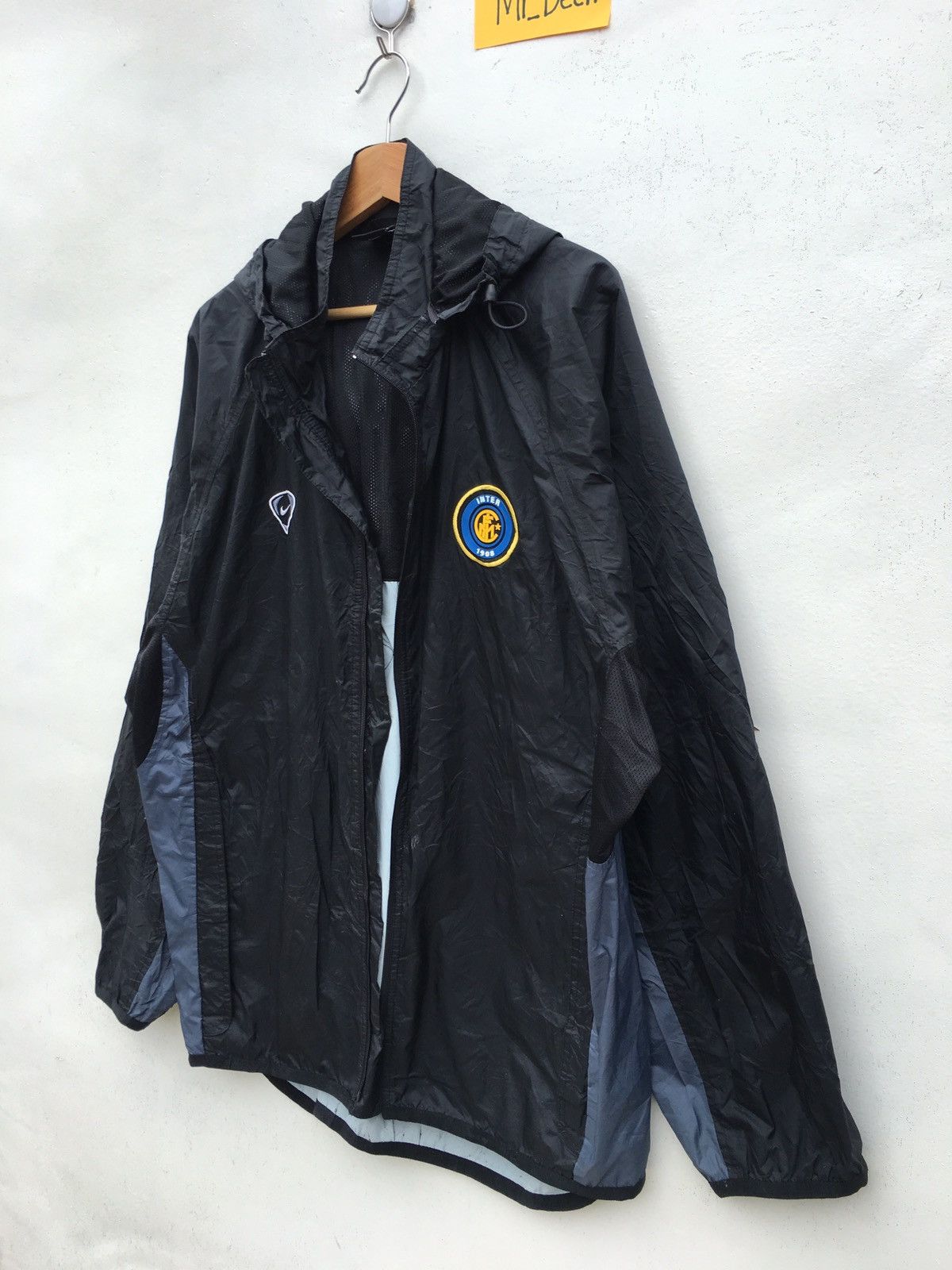 Nike 90s Nike Team Inter Milan FC Italy Soccer Track Jacket Size US L / EU 52-54 / 3 - 3 Thumbnail