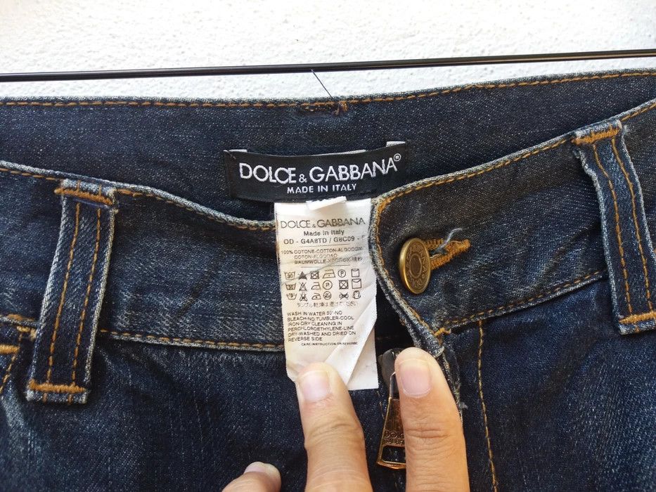 Dolce & Gabbana Dolce and Gabbana D&G Regular Fit Denim Size US 31 - 6 Thumbnail