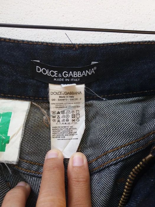 Dolce & Gabbana Dolce and Gabbana D&G Regular Fit Denim Size US 31 - 11 Thumbnail