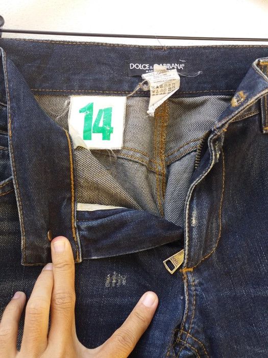 Dolce & Gabbana Dolce and Gabbana D&G Regular Fit Denim Size US 31 - 10 Thumbnail