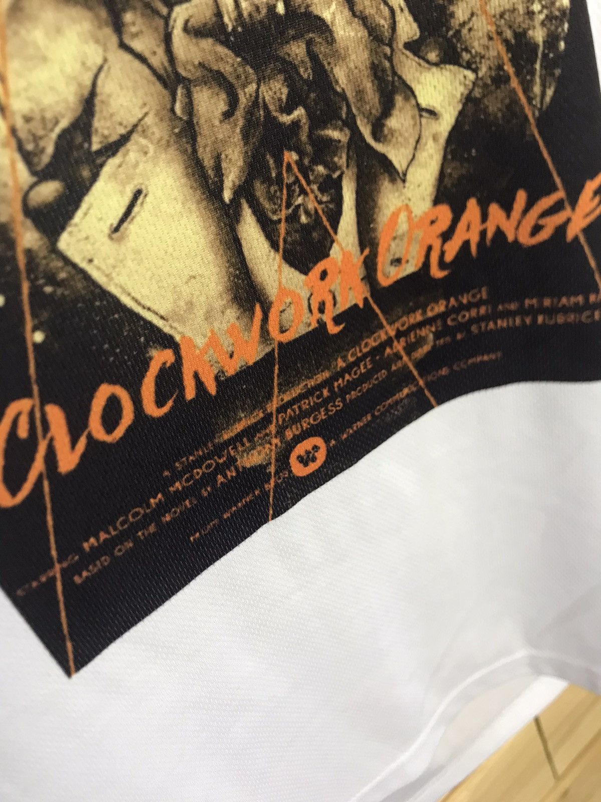 Vintage Clockwork Orange promo movie t-shirt Size US M / EU 48-50 / 2 - 4 Thumbnail