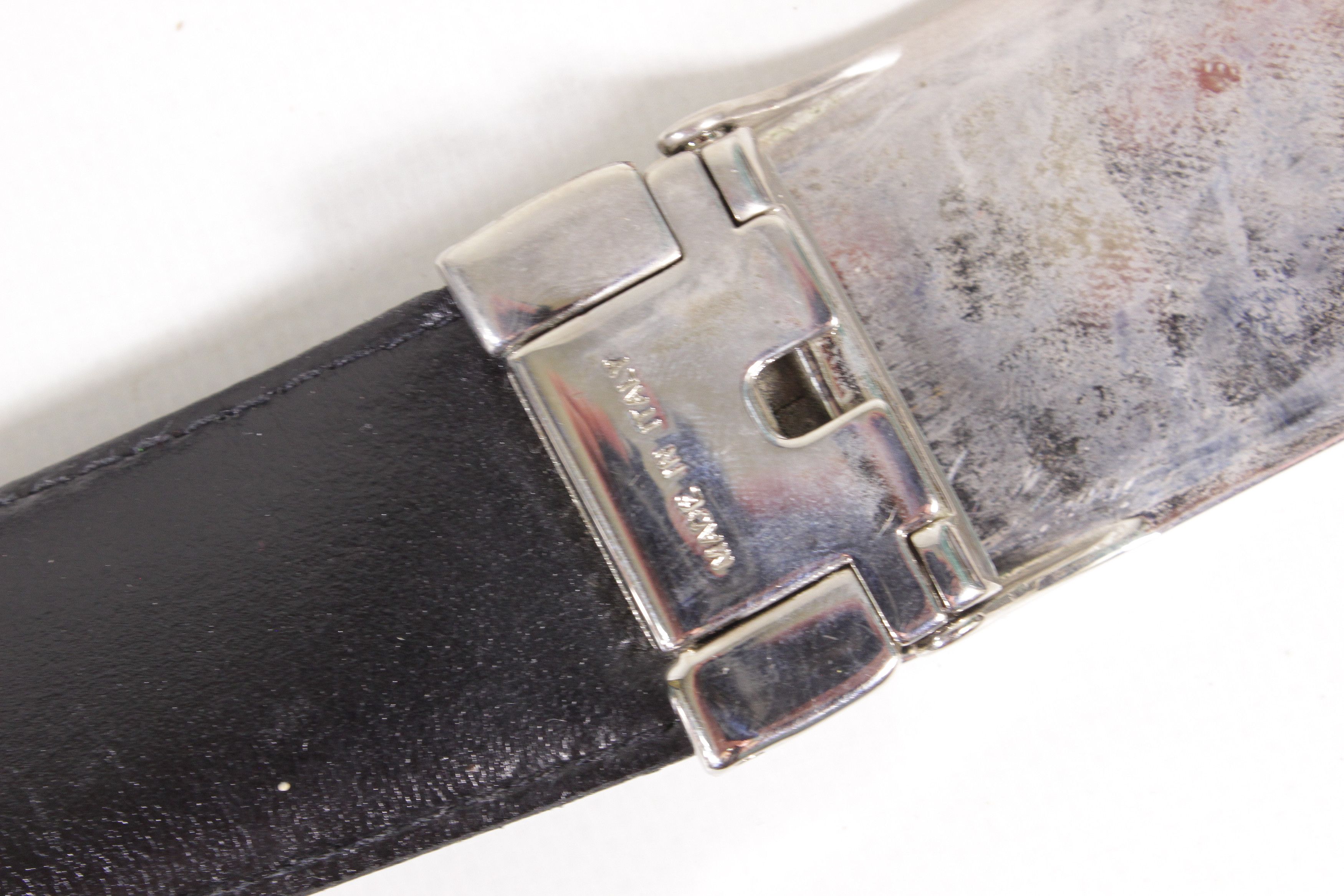 Burberry Nova Check Distressed Belt Size ONE SIZE - 5 Thumbnail
