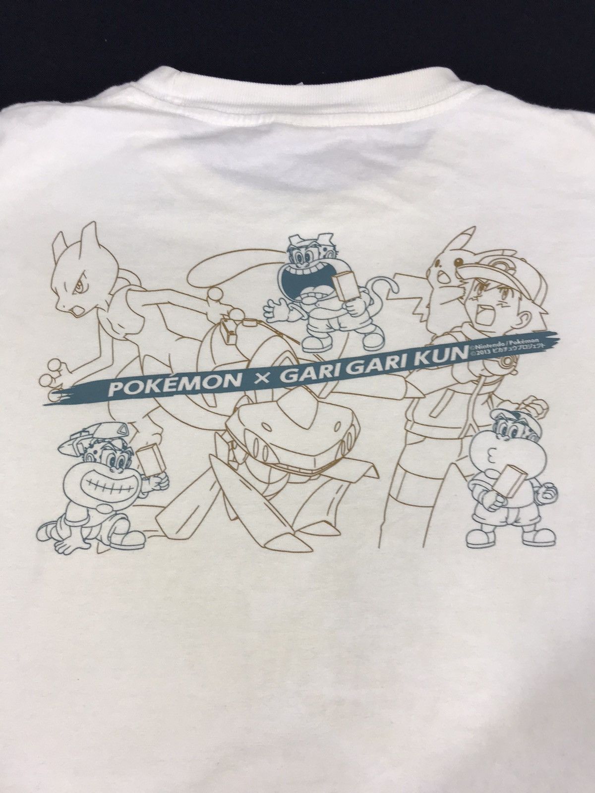 Anime Vintage Pokemon X Gari Gari Kun T Shirt Tee Athletic Wear Size US L / EU 52-54 / 3 - 7 Thumbnail