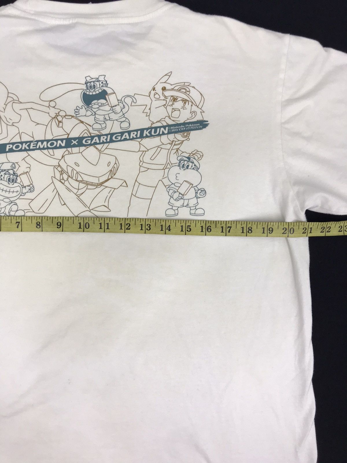 Anime Vintage Pokemon X Gari Gari Kun T Shirt Tee Athletic Wear Size US L / EU 52-54 / 3 - 8 Thumbnail