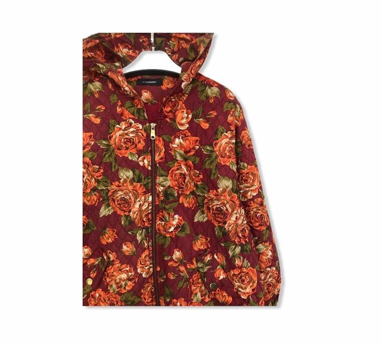 Japanese Brand St Clementy Flower Hawaiian Hoodies Jacket 🧥 Size US XL / EU 56 / 4 - 2 Thumbnail