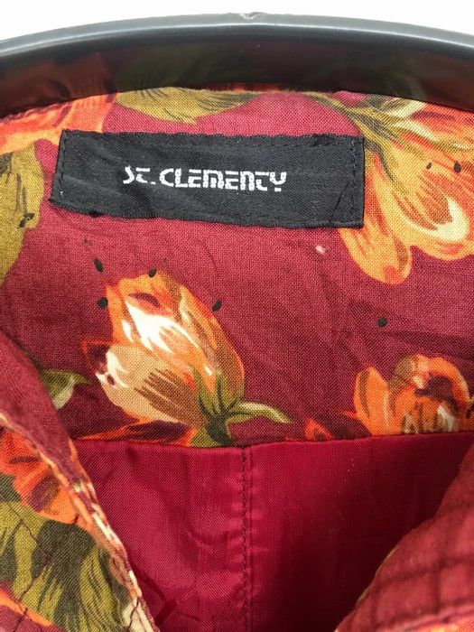 Japanese Brand St Clementy Flower Hawaiian Hoodies Jacket 🧥 Size US XL / EU 56 / 4 - 4 Thumbnail