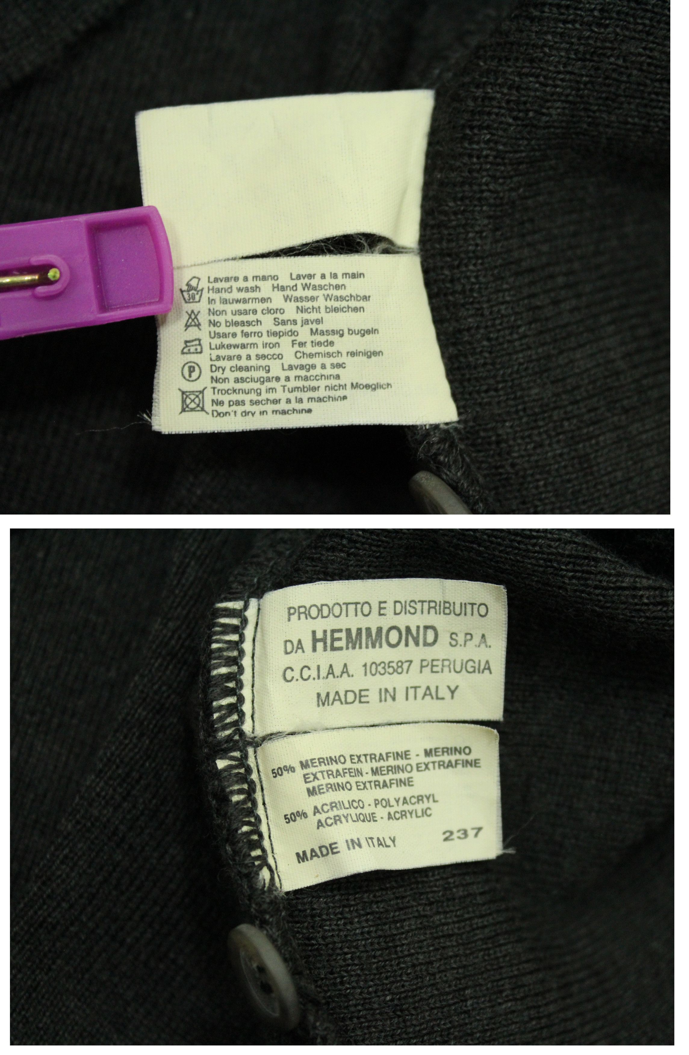 Valentino VALENTINO Shirt Pullover Top Thick Knit Retro Style Mafia Size US L / EU 52-54 / 3 - 10 Thumbnail