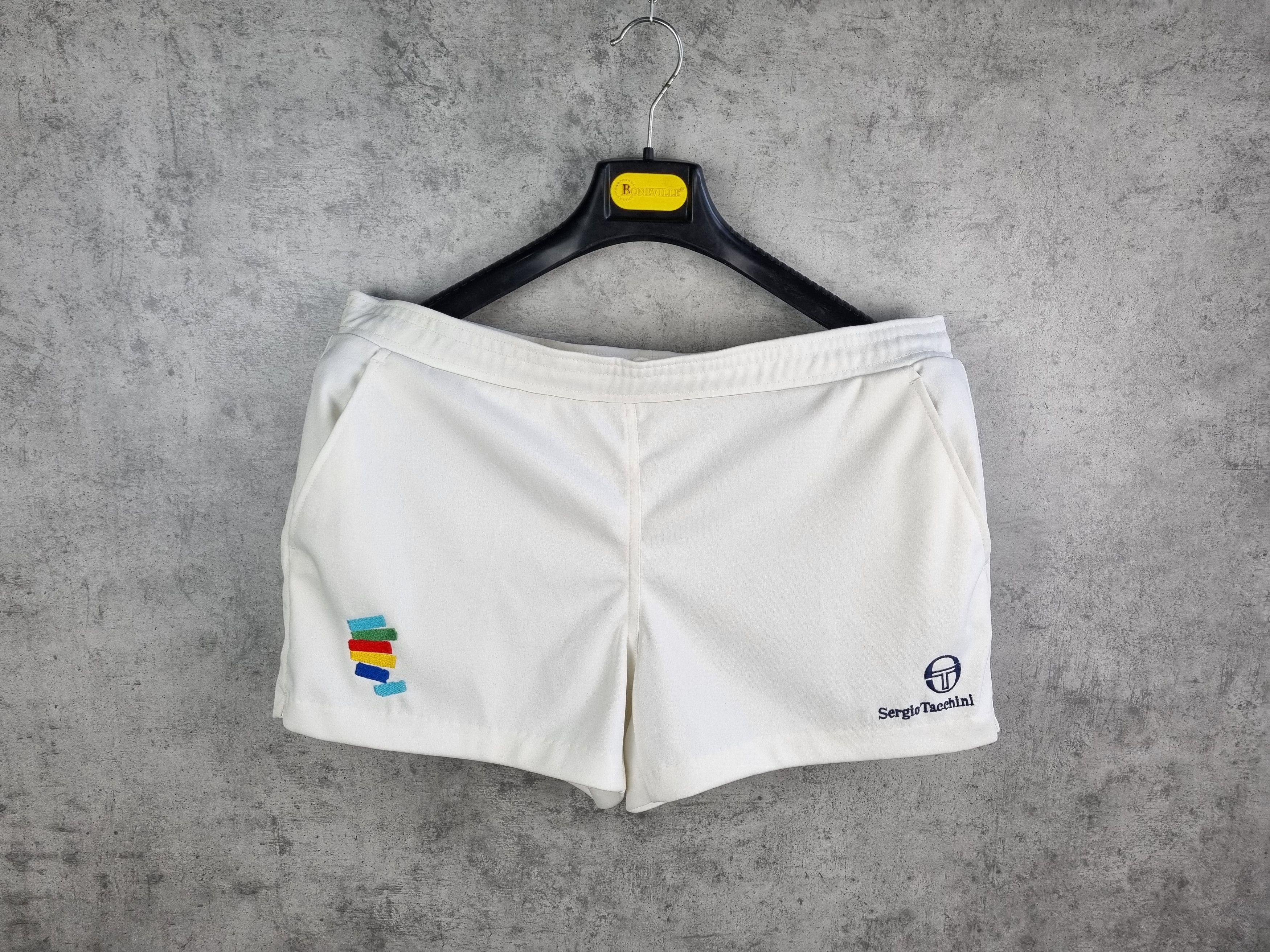 Sergio Tacchini × Vintage Rare 80s Sergio Tacchini Tennis shorts Size US 32 / EU 48 - 10 Thumbnail