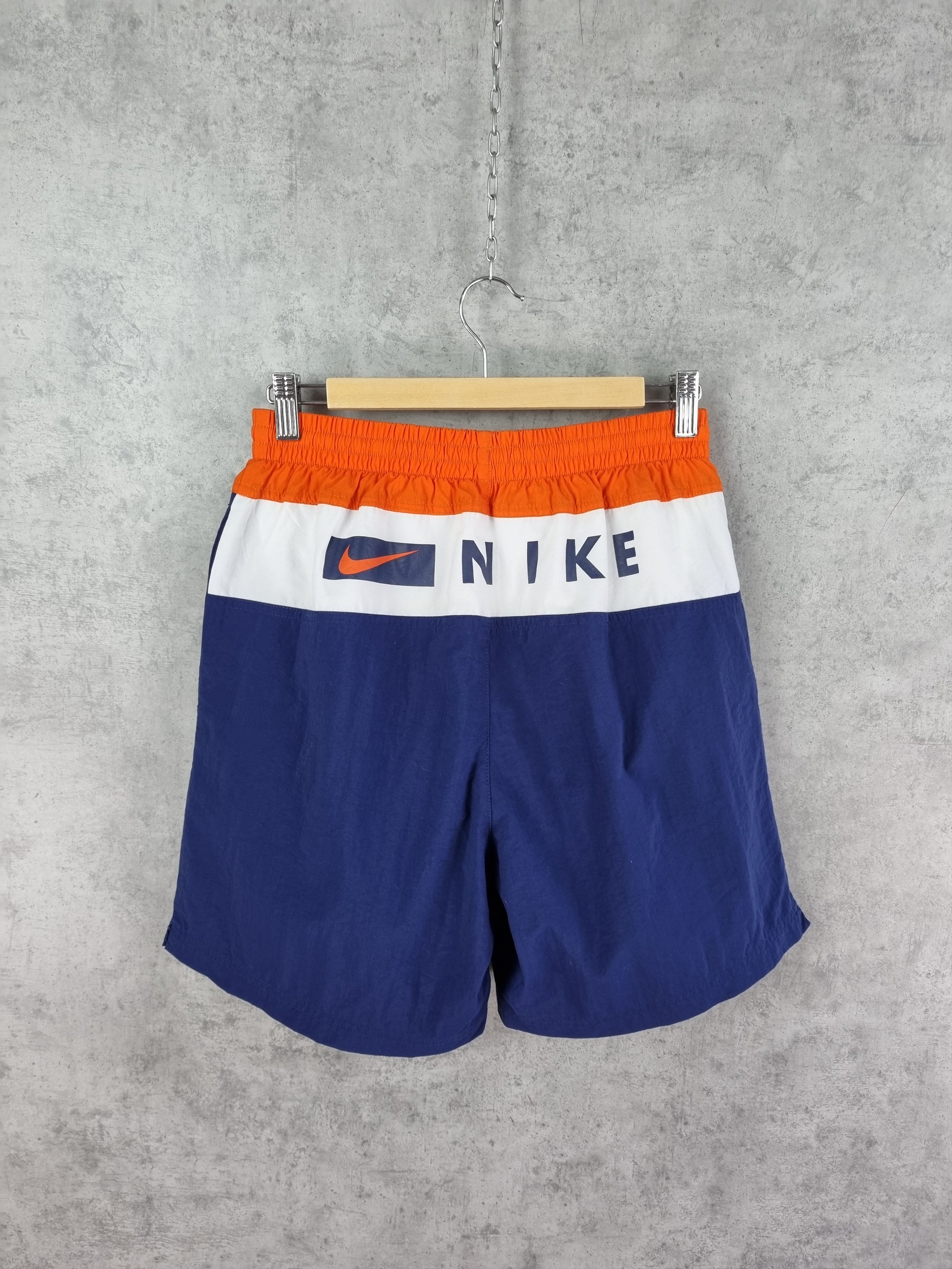 Nike × Vintage 90s Nike Shorts White tag rare Size US 31 - 1 Thumbnail
