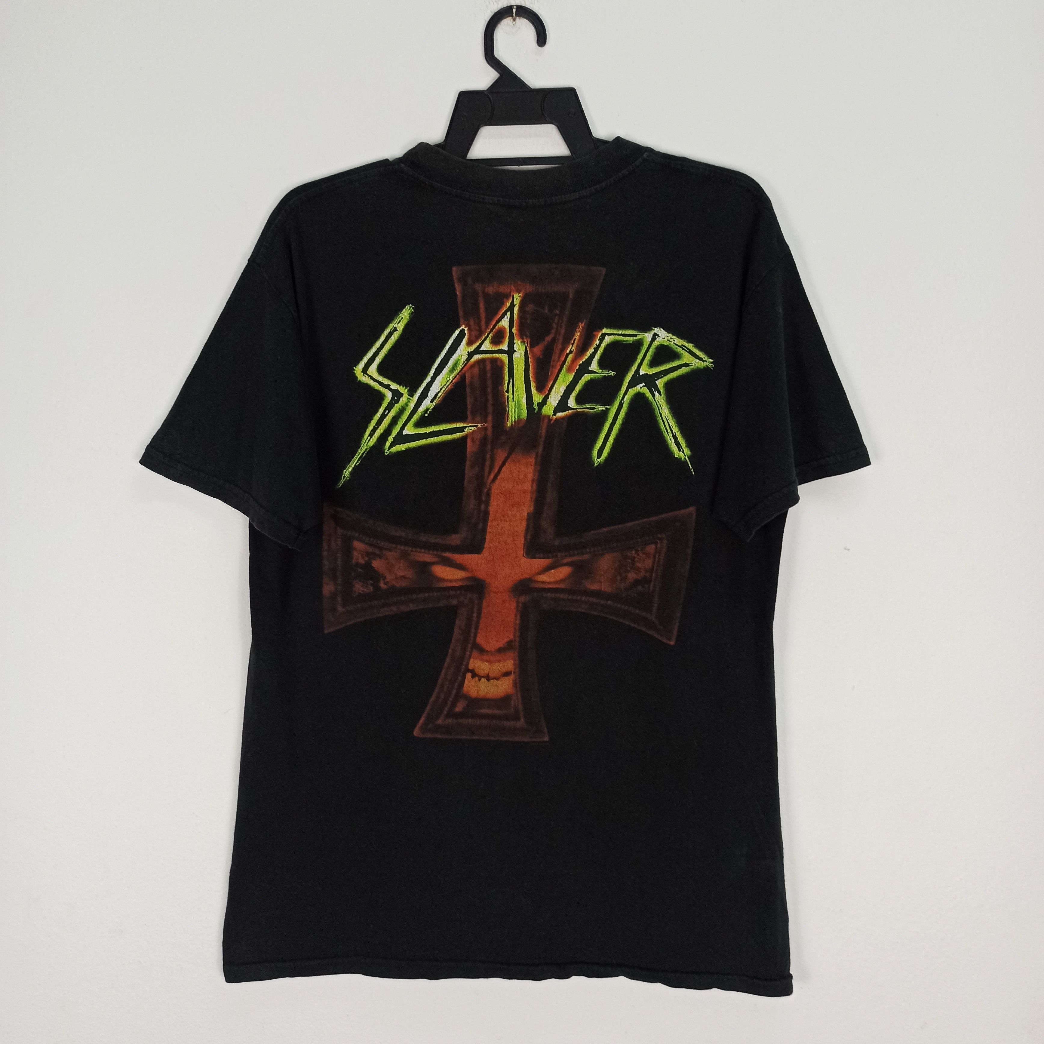 Band Tees Vintage 00's Slayer Band Rock Tshirt Size US M / EU 48-50 / 2 - 3 Thumbnail