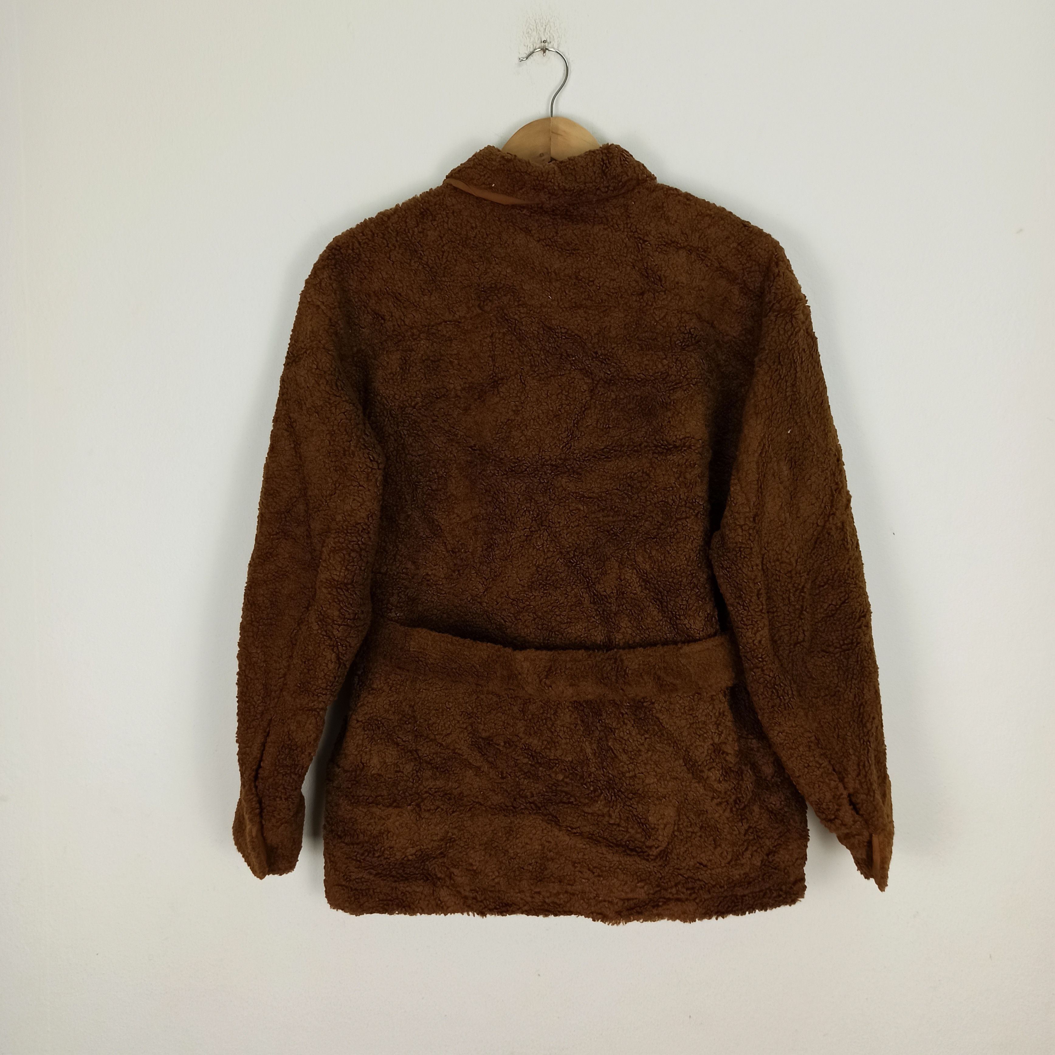 Christophe Lemaire UT U PILE Lined Christophe Lemaire Brown Fleece Short Belted Size M / US 6-8 / IT 42-44 - 8 Thumbnail