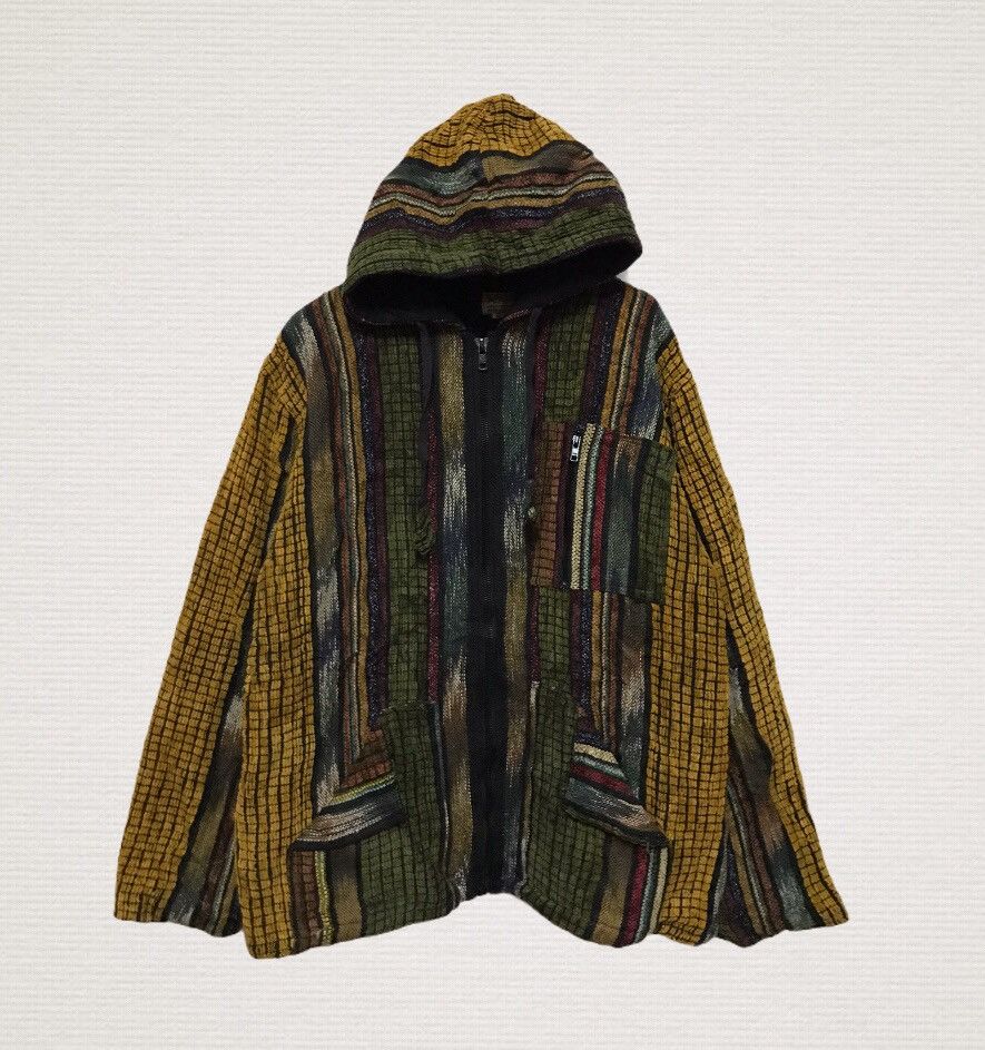 Japanese Brand Multicolor Zipper jacket hoodie Size US M / EU 48-50 / 2 - 1 Thumbnail