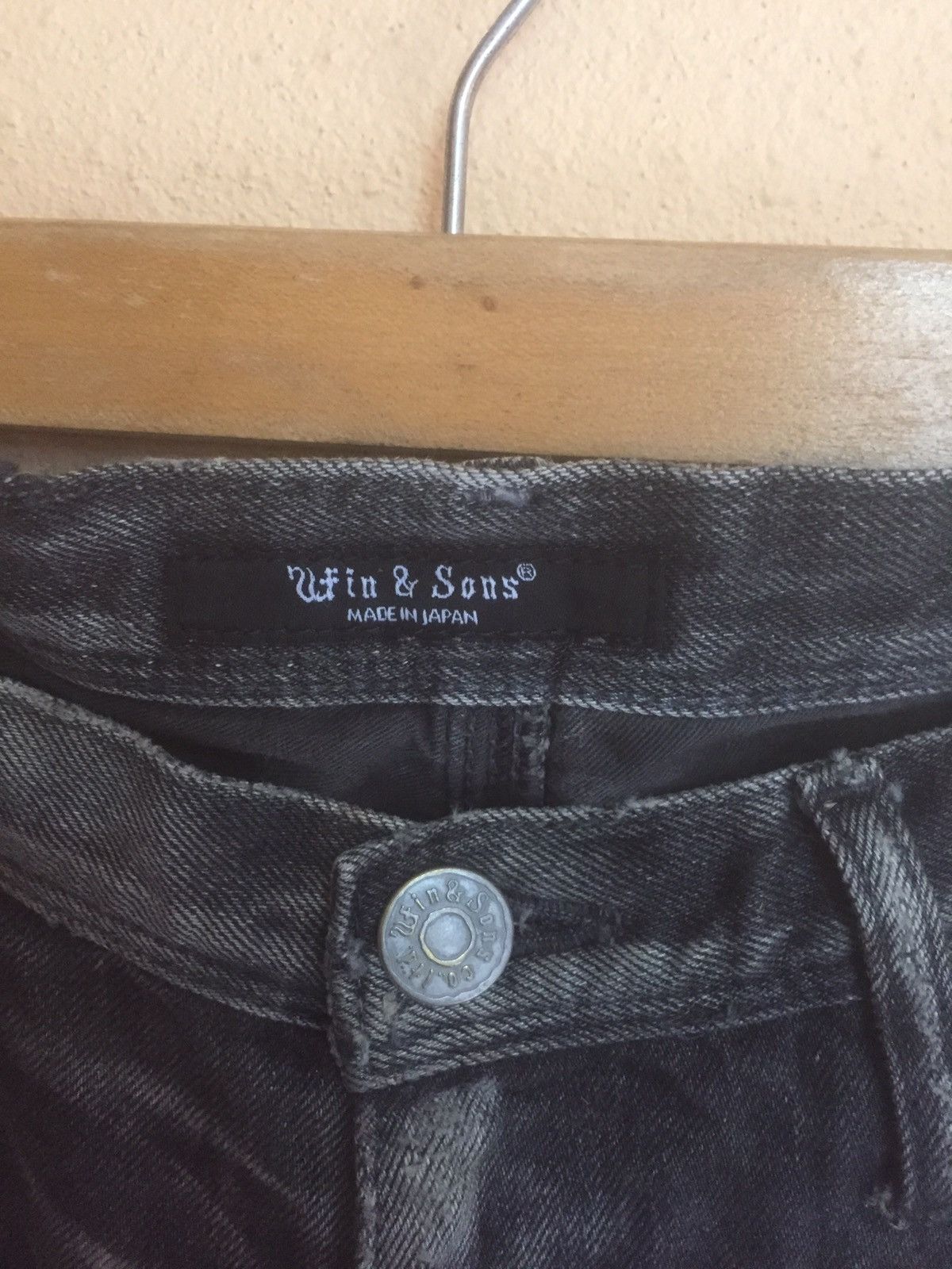 If Six Was Nine RARE WIN AND SONS PUNK GOTH MADE IN JAPAN Size US 30 / EU 46 - 7 Thumbnail