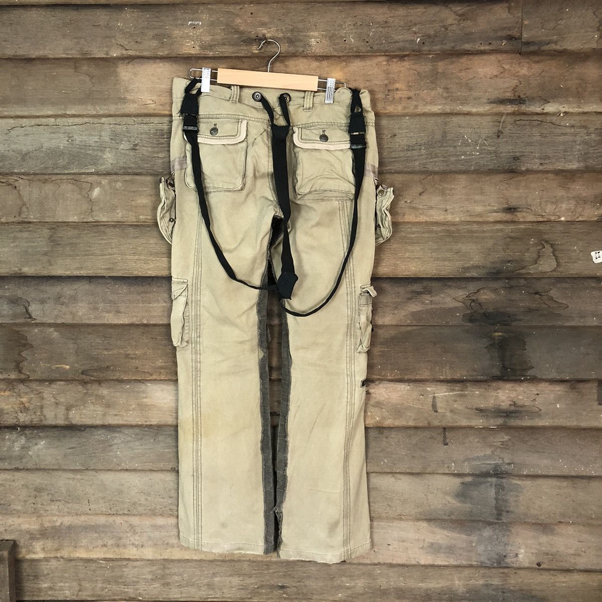 Hypebeast DL Fuga Brown Cargo seditionaries utility cargo Pants #7078 Size 28" / US 6 / IT 42 - 10 Thumbnail