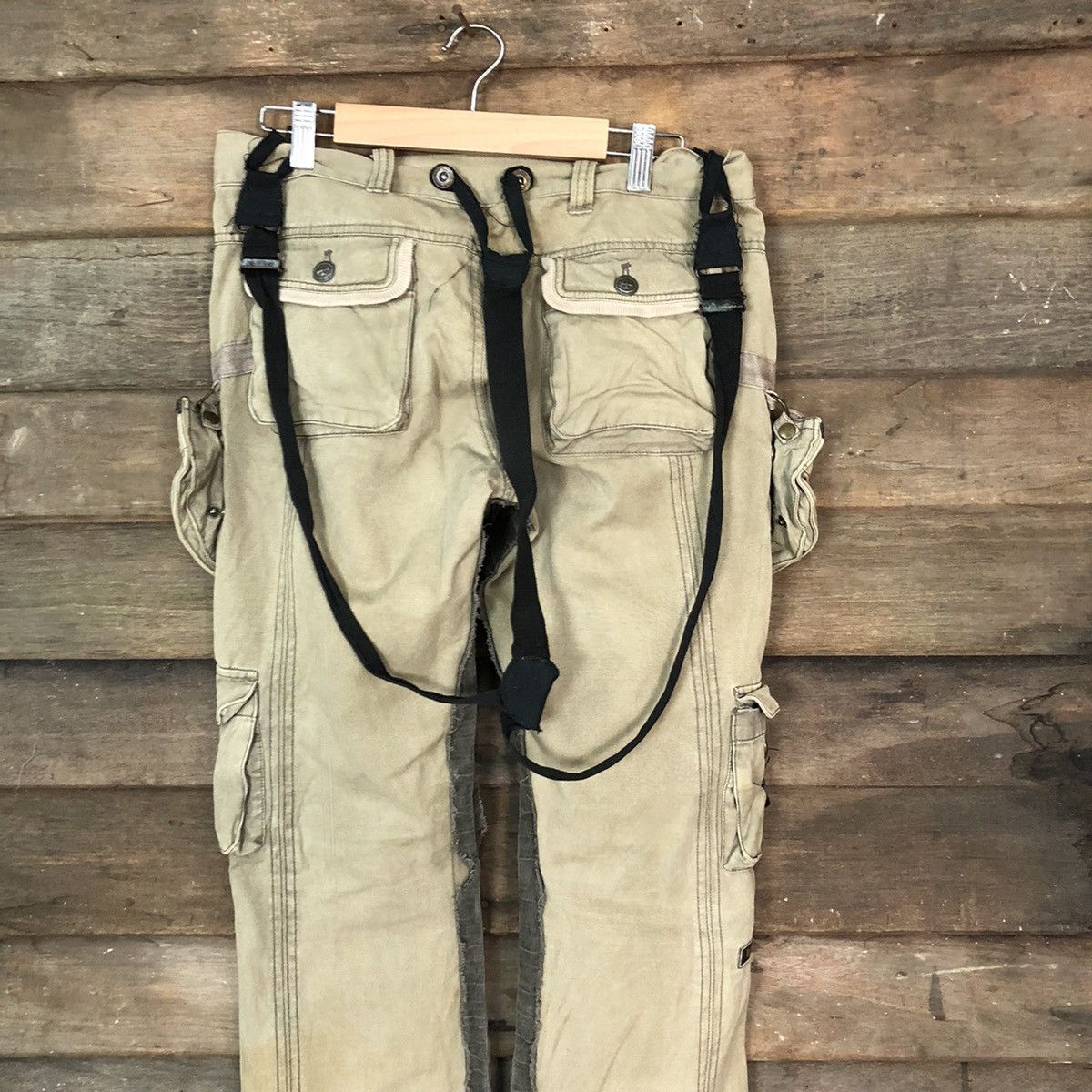 Hypebeast DL Fuga Brown Cargo seditionaries utility cargo Pants #7078 Size 28" / US 6 / IT 42 - 11 Thumbnail