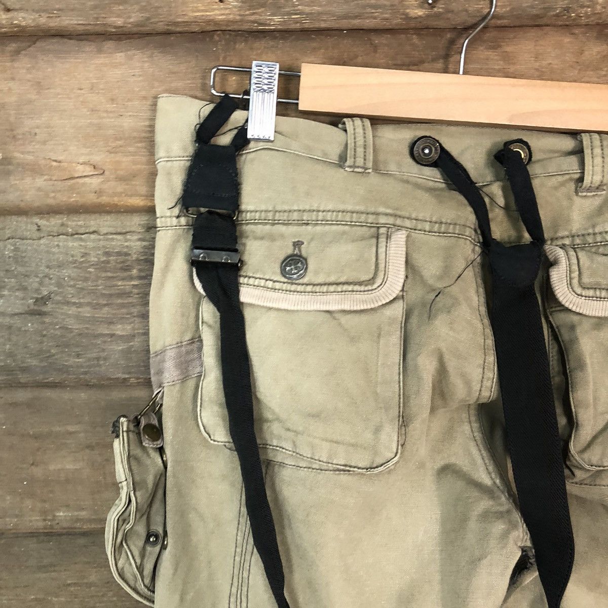 Hypebeast DL Fuga Brown Cargo seditionaries utility cargo Pants #7078 Size 28" / US 6 / IT 42 - 13 Thumbnail