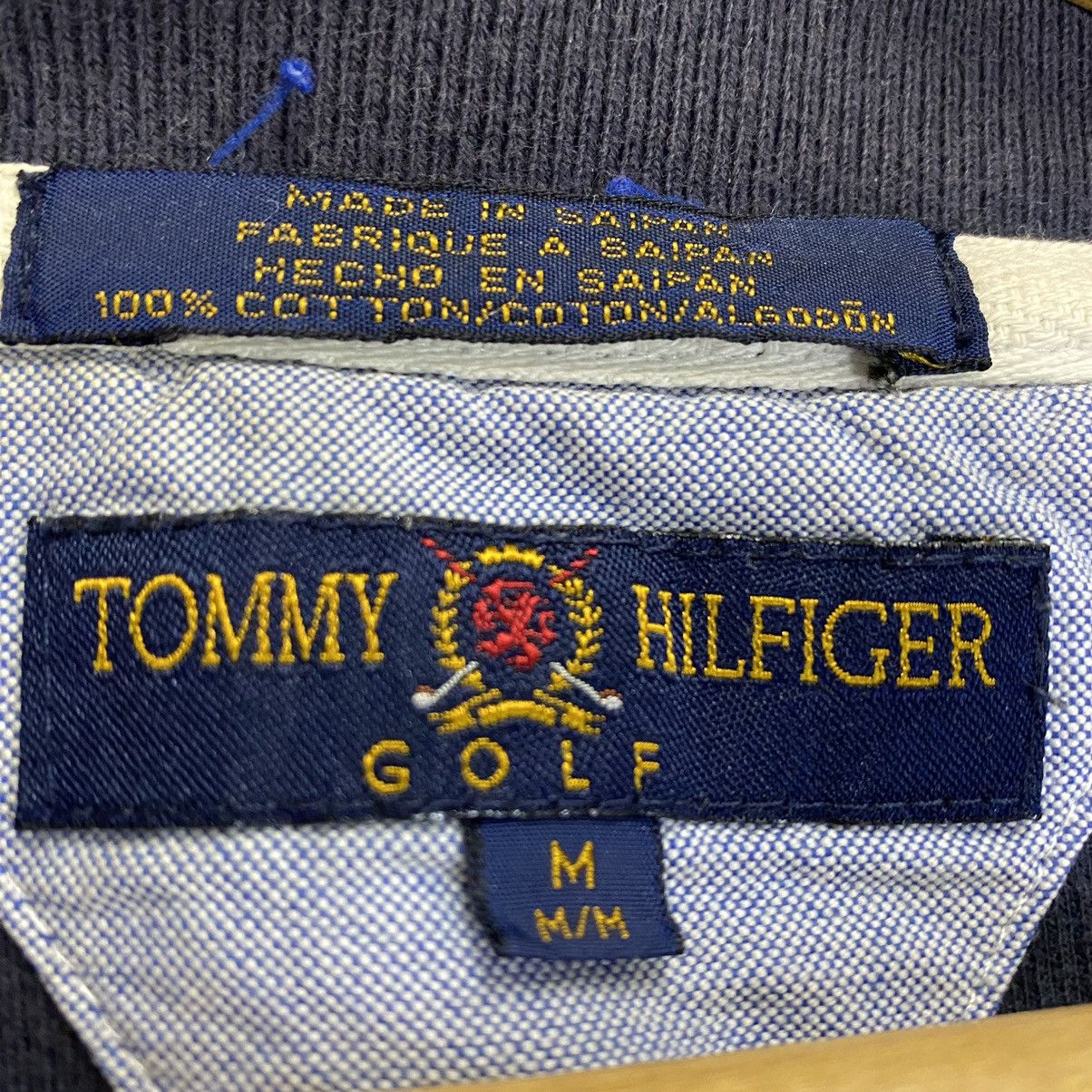 Tommy Hilfiger × Vintage Vintage Tommy Hilfiger Vneck Sweatshirt Size L Size US L / EU 52-54 / 3 - 7 Thumbnail