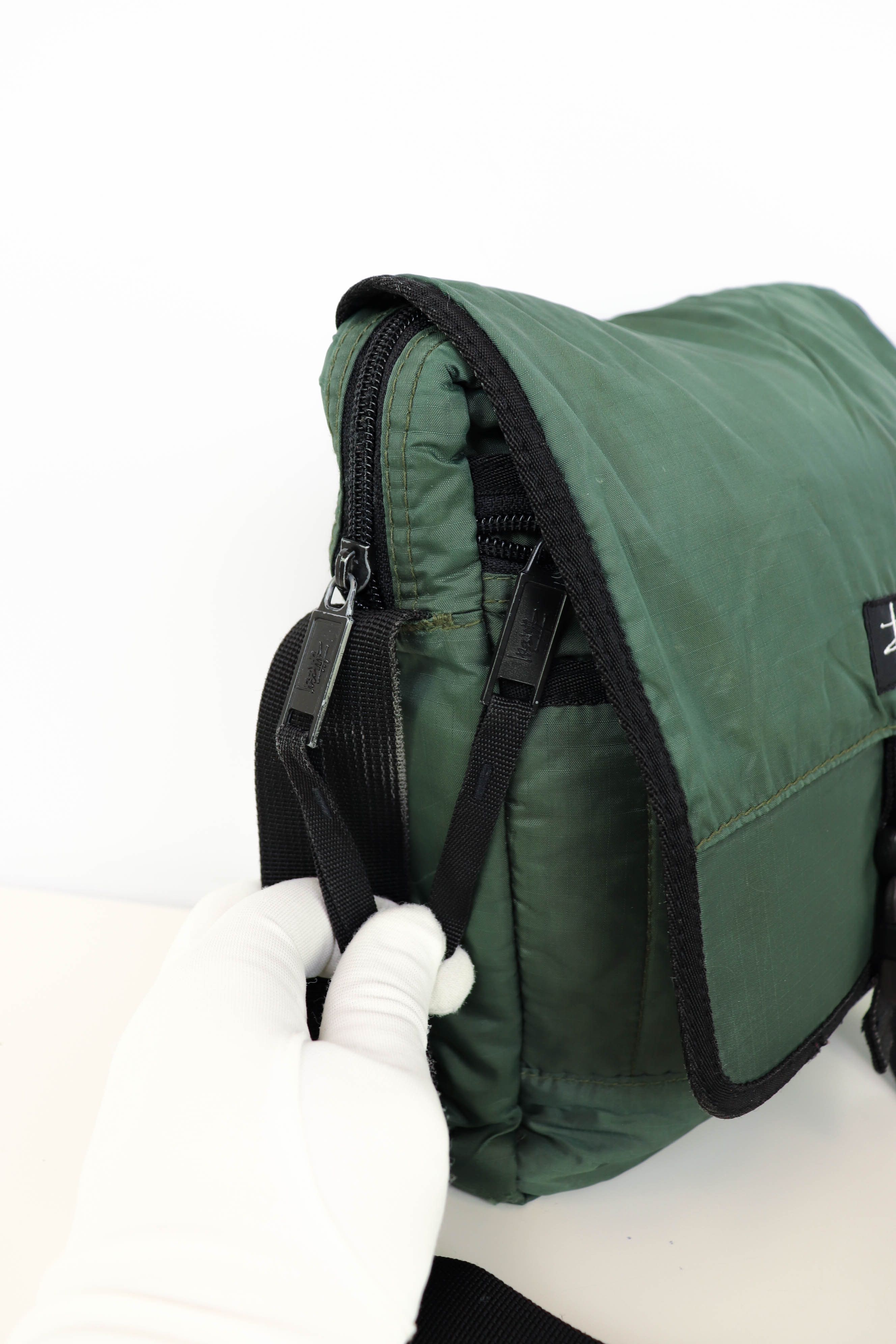 Stussy Stussy Vintage 90s Nylon Tactical Utility Shoulder Bag Size ONE SIZE - 12 Thumbnail