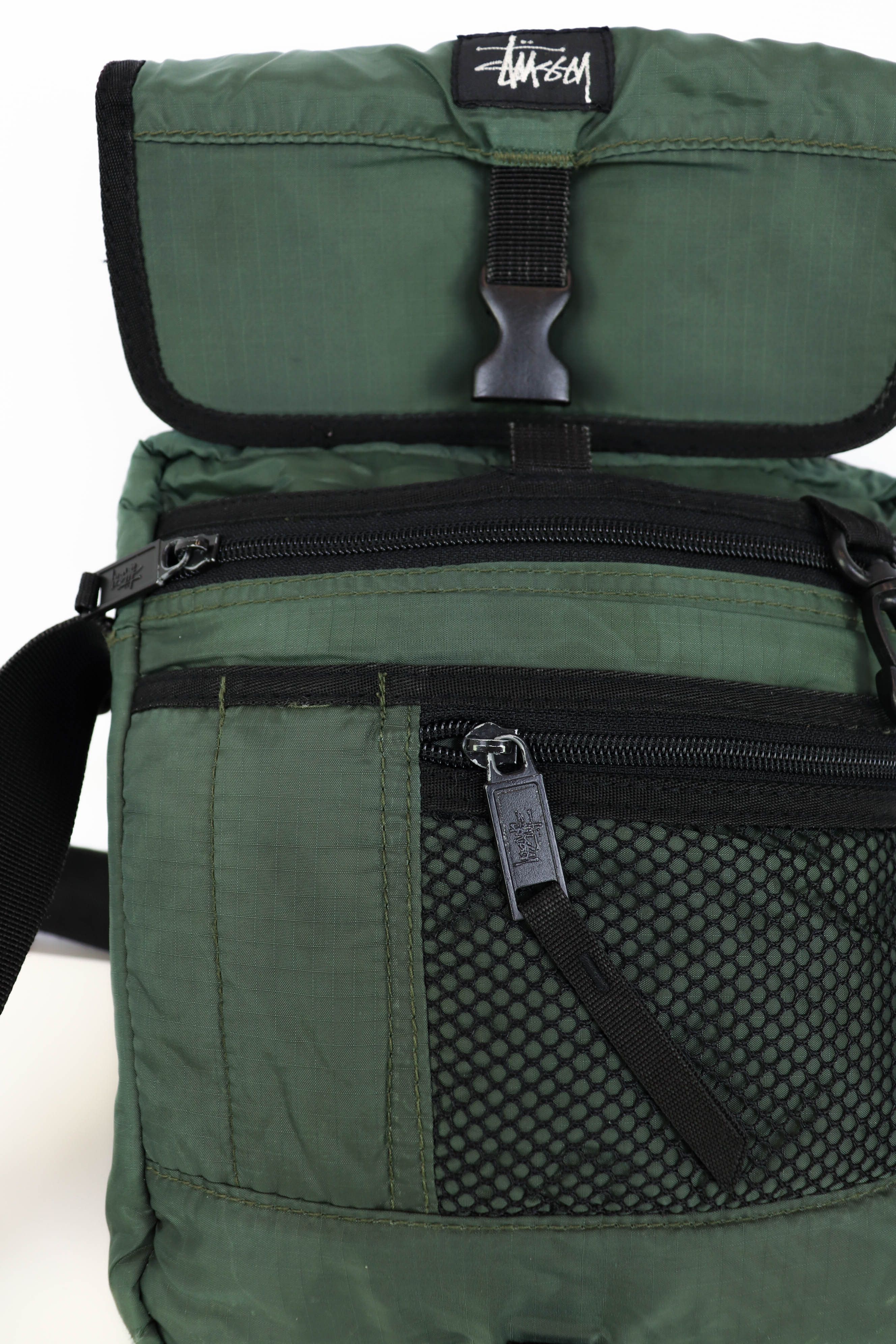 Stussy Stussy Vintage 90s Nylon Tactical Utility Shoulder Bag Size ONE SIZE - 16 Thumbnail