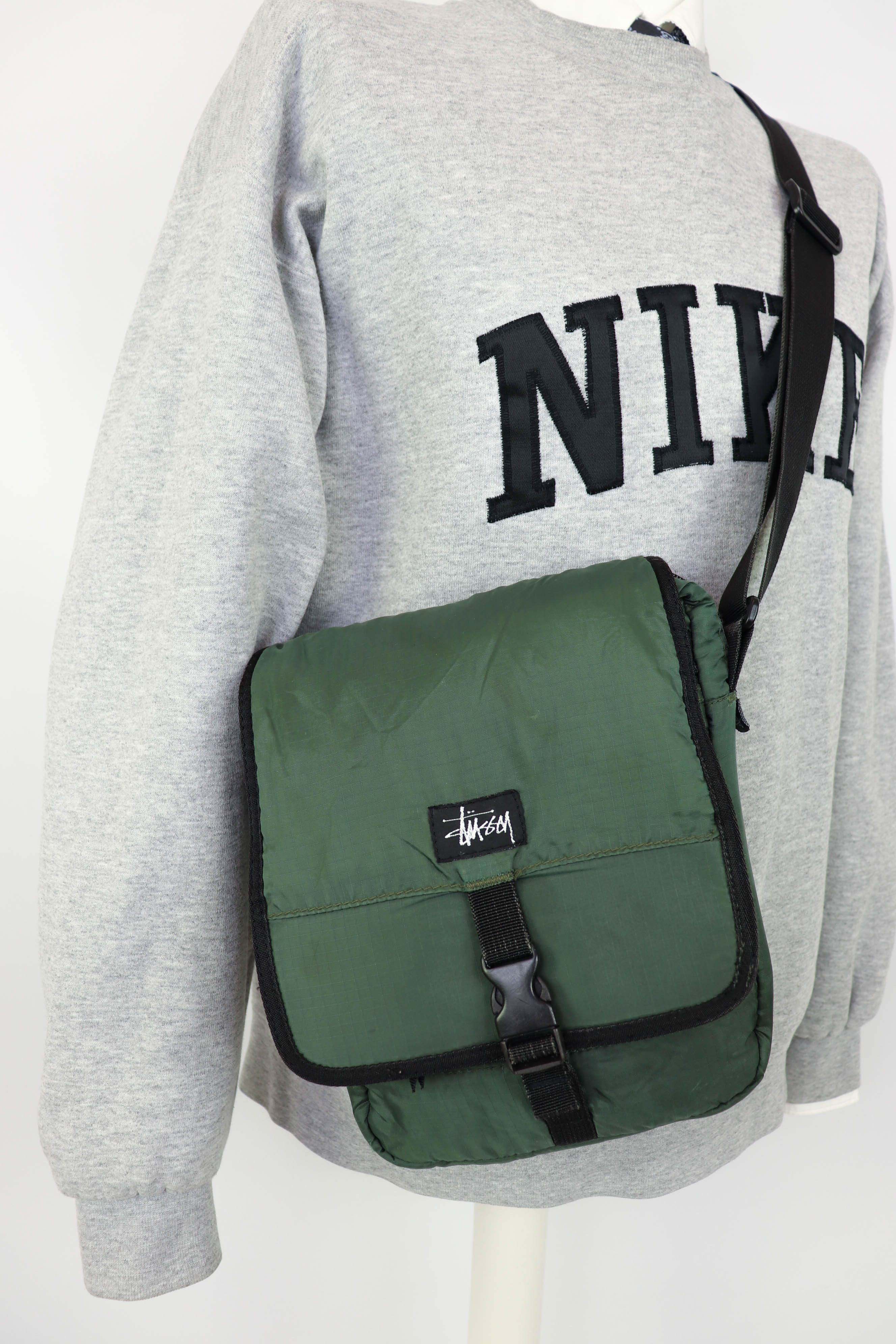 Stussy Stussy Vintage 90s Nylon Tactical Utility Shoulder Bag Size ONE SIZE - 3 Thumbnail