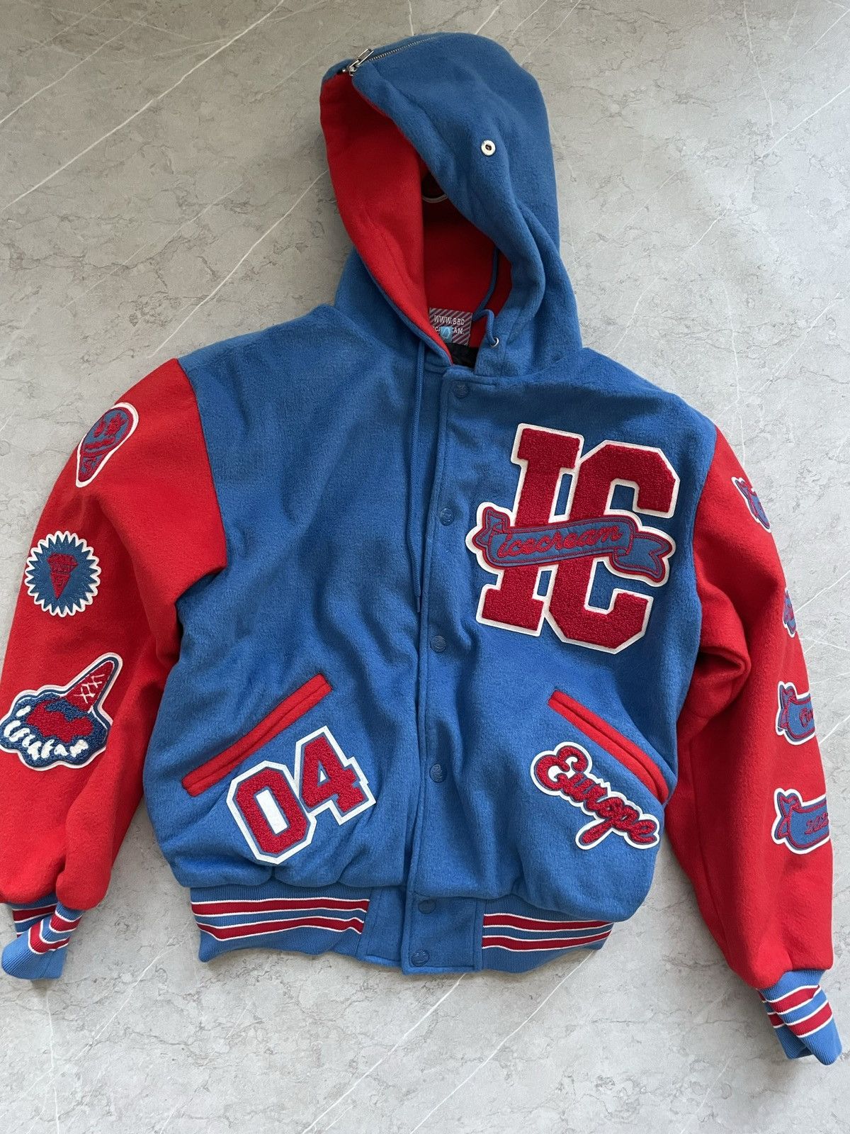 Icecream Tiger cone cheerleader jacket m | Grailed