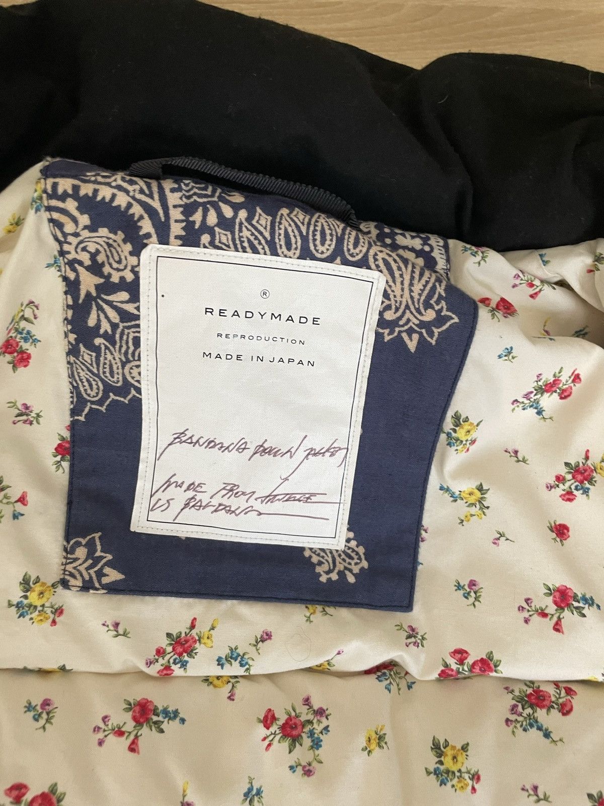 READYMADE Readymade bandana down jacket size 1 Size US S / EU 44-46 / 1 - 11 Thumbnail
