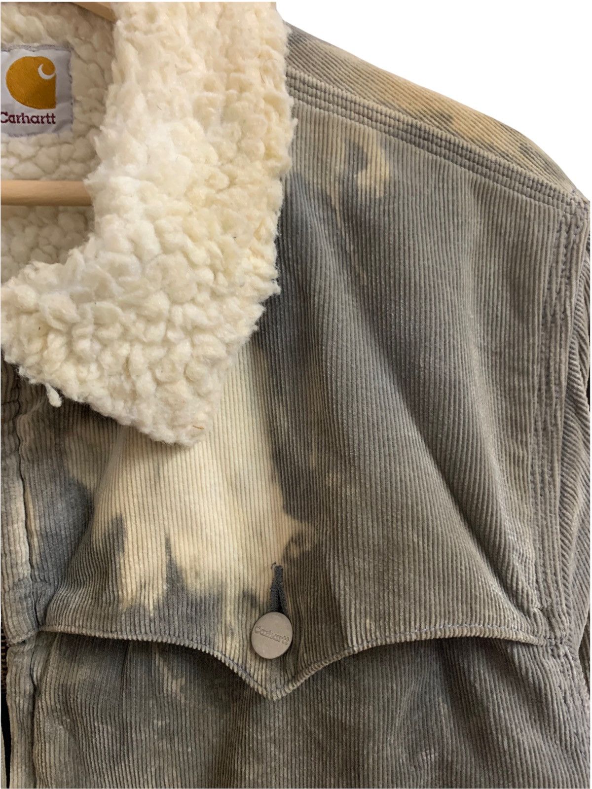 Carhartt Carhartt Bleach Corduroy Shearling Jacket Size US M / EU 48-50 / 2 - 14 Thumbnail