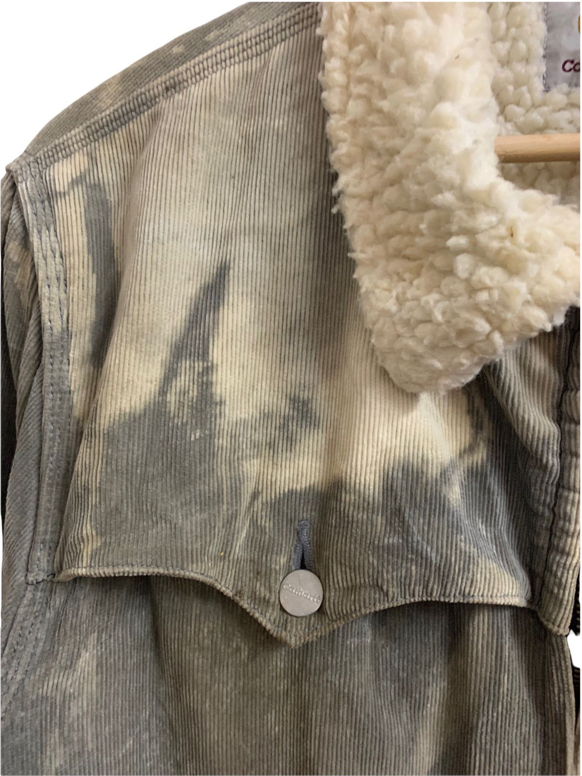 Carhartt Carhartt Bleach Corduroy Shearling Jacket Size US M / EU 48-50 / 2 - 13 Thumbnail