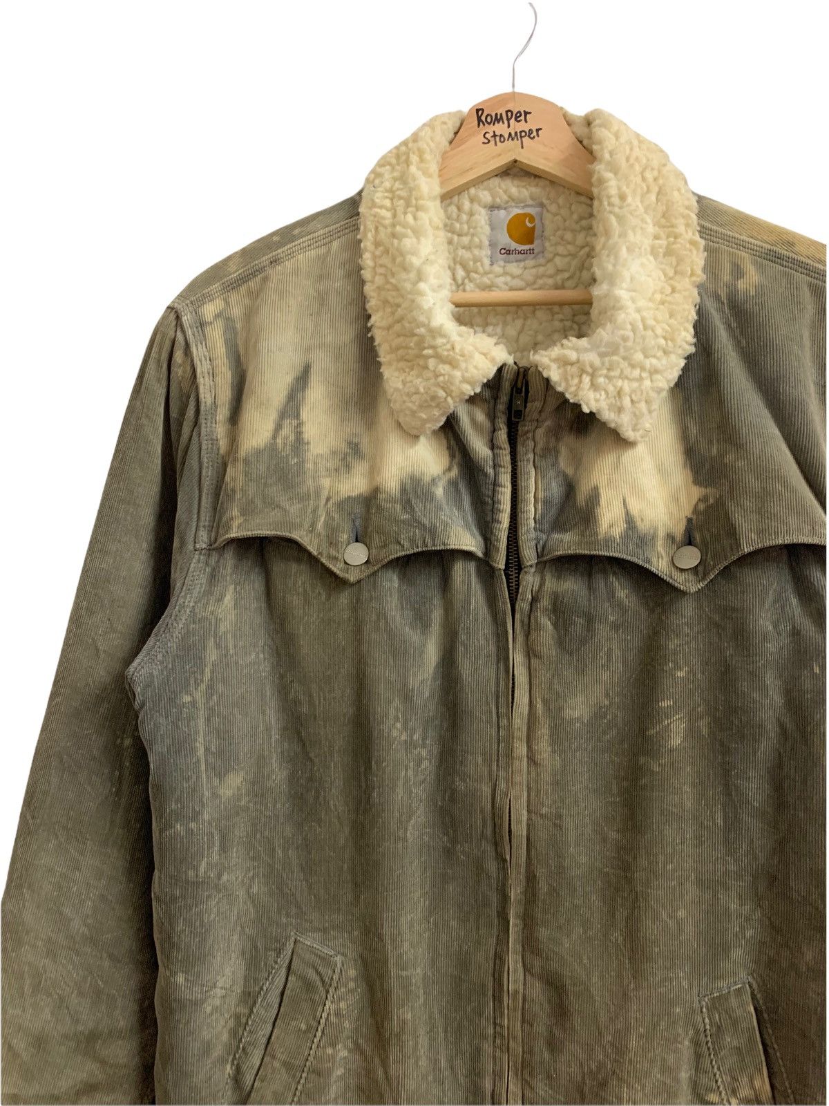 Carhartt Carhartt Bleach Corduroy Shearling Jacket Size US M / EU 48-50 / 2 - 4 Thumbnail