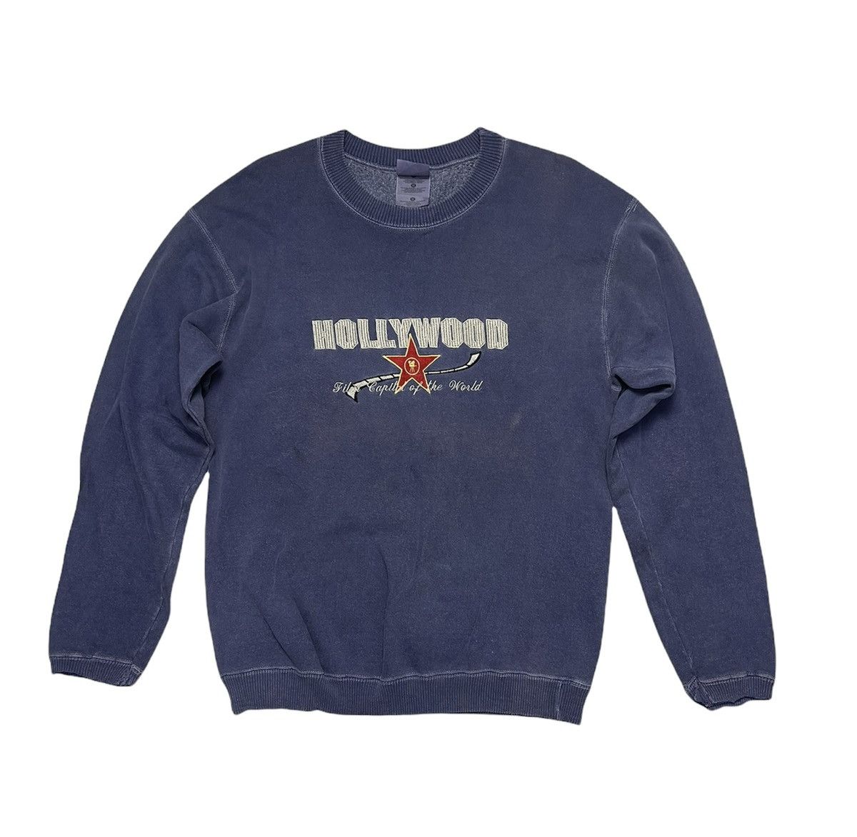 Star Of Hollywood Vintage 90's Distressed Sweatshirt Hollywood Film Capital Size US M / EU 48-50 / 2 - 1 Thumbnail