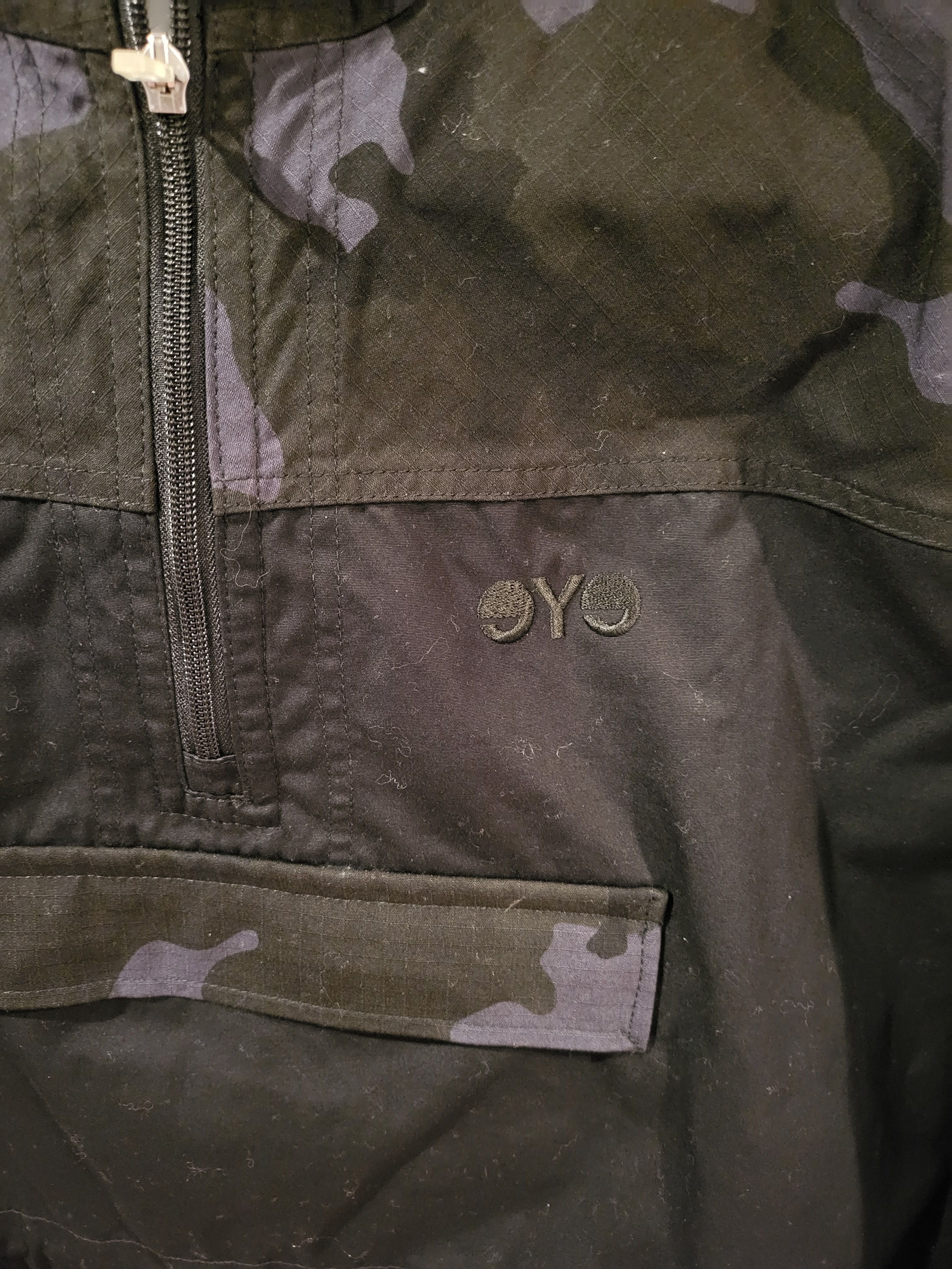 Junya Watanabe eYe Oversized Cotton Anorak Jacket With Hood Size US S / EU 44-46 / 1 - 5 Thumbnail