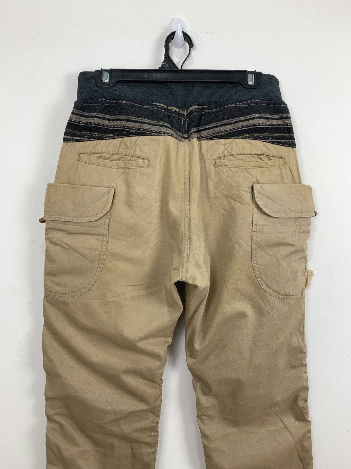 Japanese Brand × Seditionaries DOMINATE Punk Baggy Kinky Wrinkle SpringLeg Bush Cargo Pant Size US 32 / EU 48 - 10 Thumbnail