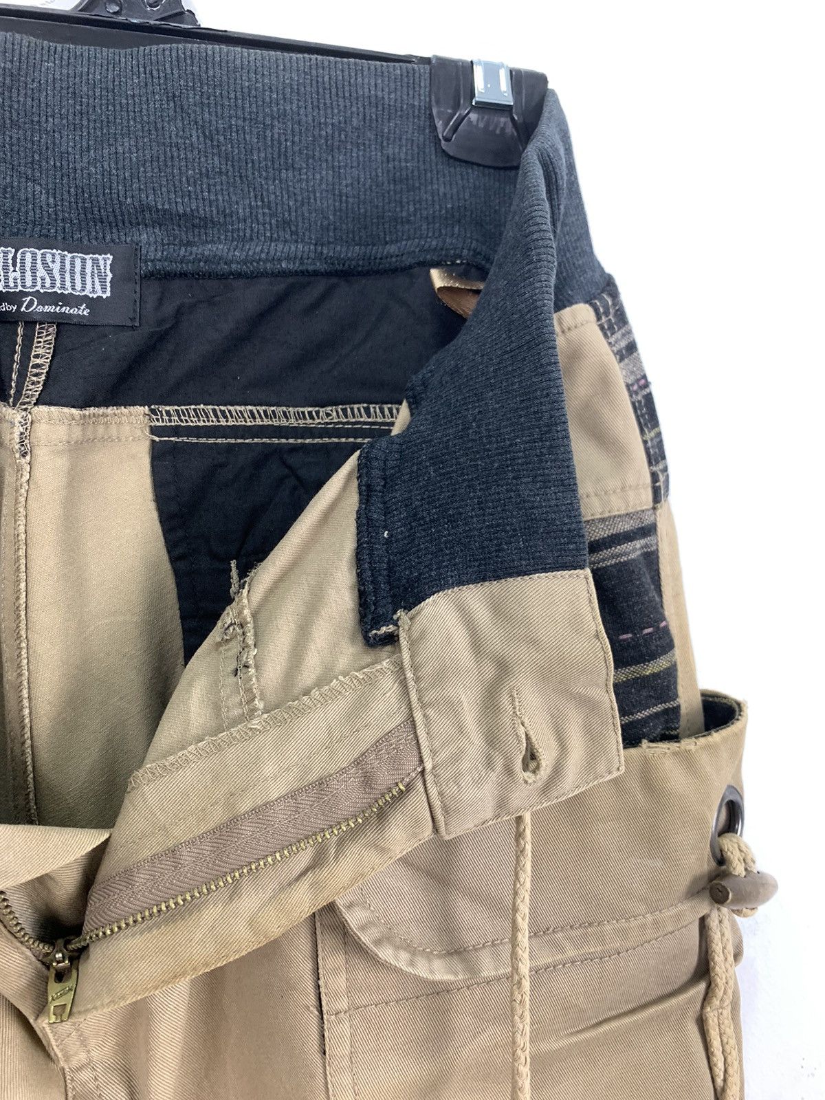Japanese Brand × Seditionaries DOMINATE Punk Baggy Kinky Wrinkle SpringLeg Bush Cargo Pant Size US 32 / EU 48 - 19 Thumbnail