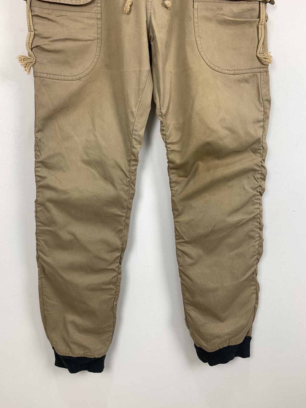 Japanese Brand × Seditionaries DOMINATE Punk Baggy Kinky Wrinkle SpringLeg Bush Cargo Pant Size US 32 / EU 48 - 5 Thumbnail
