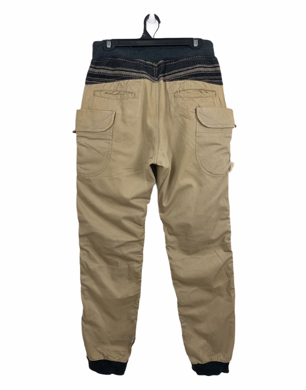 Japanese Brand × Seditionaries DOMINATE Punk Baggy Kinky Wrinkle SpringLeg Bush Cargo Pant Size US 32 / EU 48 - 2 Thumbnail