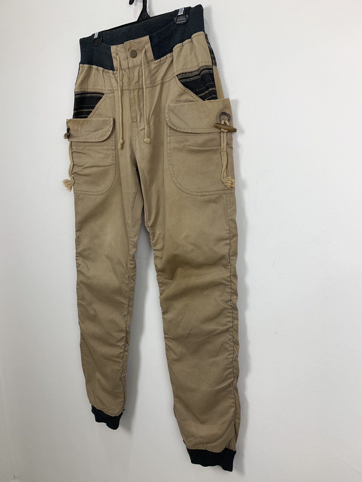 Japanese Brand × Seditionaries DOMINATE Punk Baggy Kinky Wrinkle SpringLeg Bush Cargo Pant Size US 32 / EU 48 - 7 Thumbnail