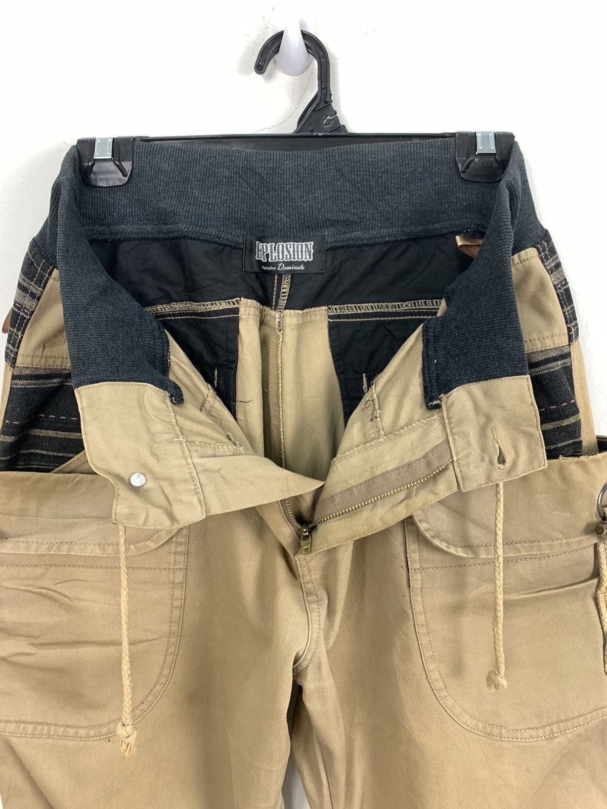 Japanese Brand × Seditionaries DOMINATE Punk Baggy Kinky Wrinkle SpringLeg Bush Cargo Pant Size US 32 / EU 48 - 17 Thumbnail