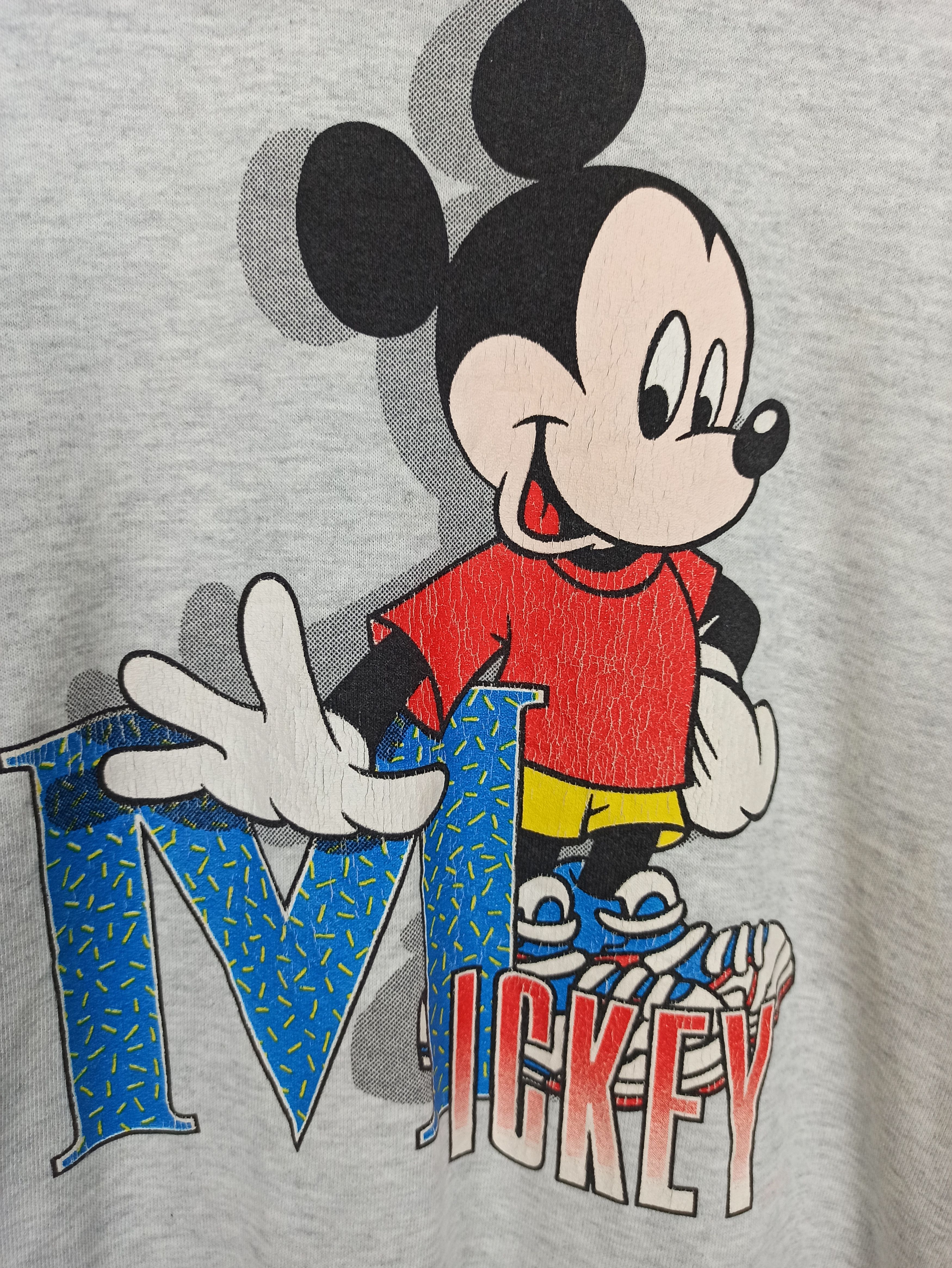 Cartoon Network Vintage 90s Mickey Mouse Sweatshirt Big Logo Mickey Size US L / EU 52-54 / 3 - 2 Thumbnail