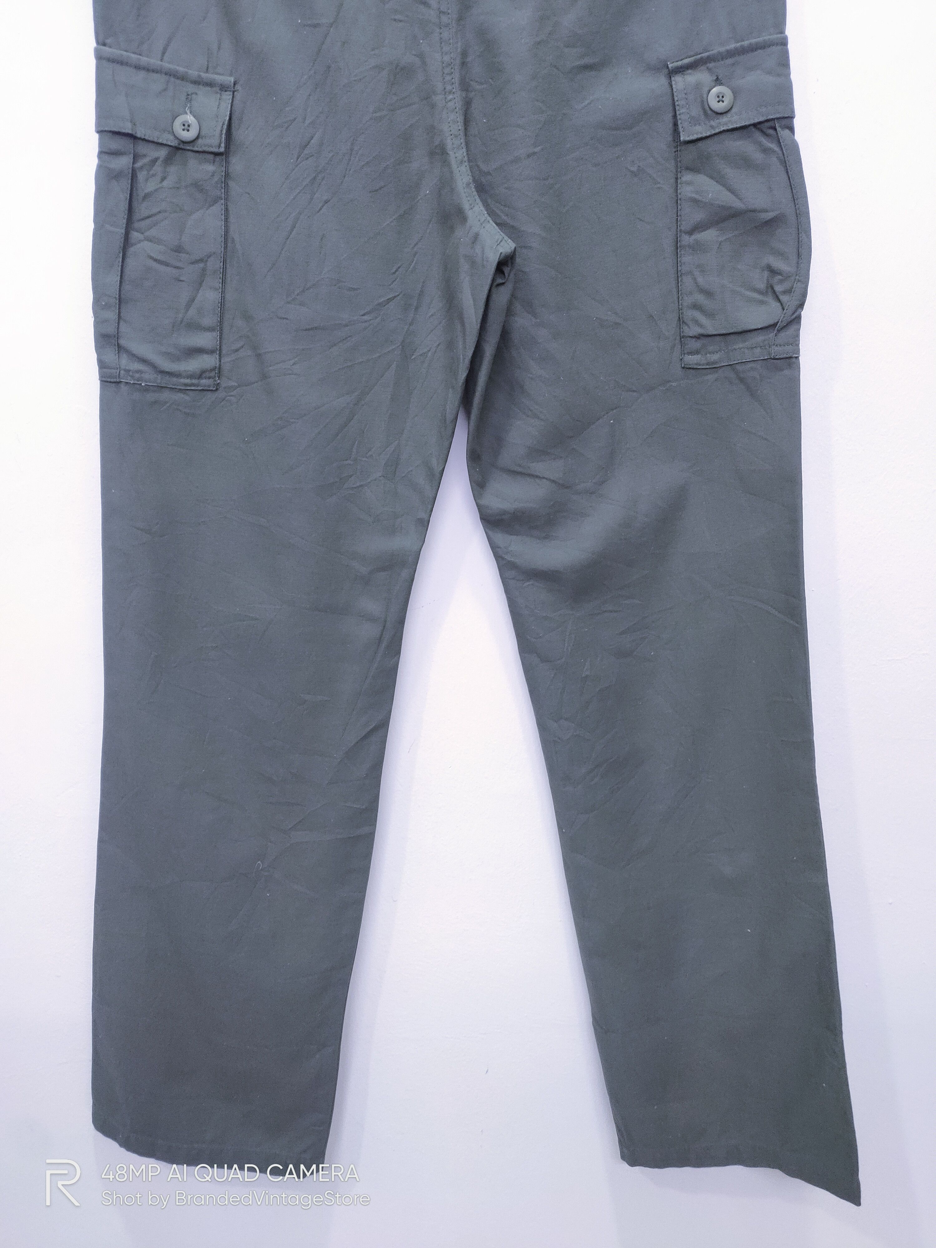 Japanese Brand FULLLIFE Pullover Drawstring Multipocket Workwear CargoPant Size US 31 - 10 Thumbnail