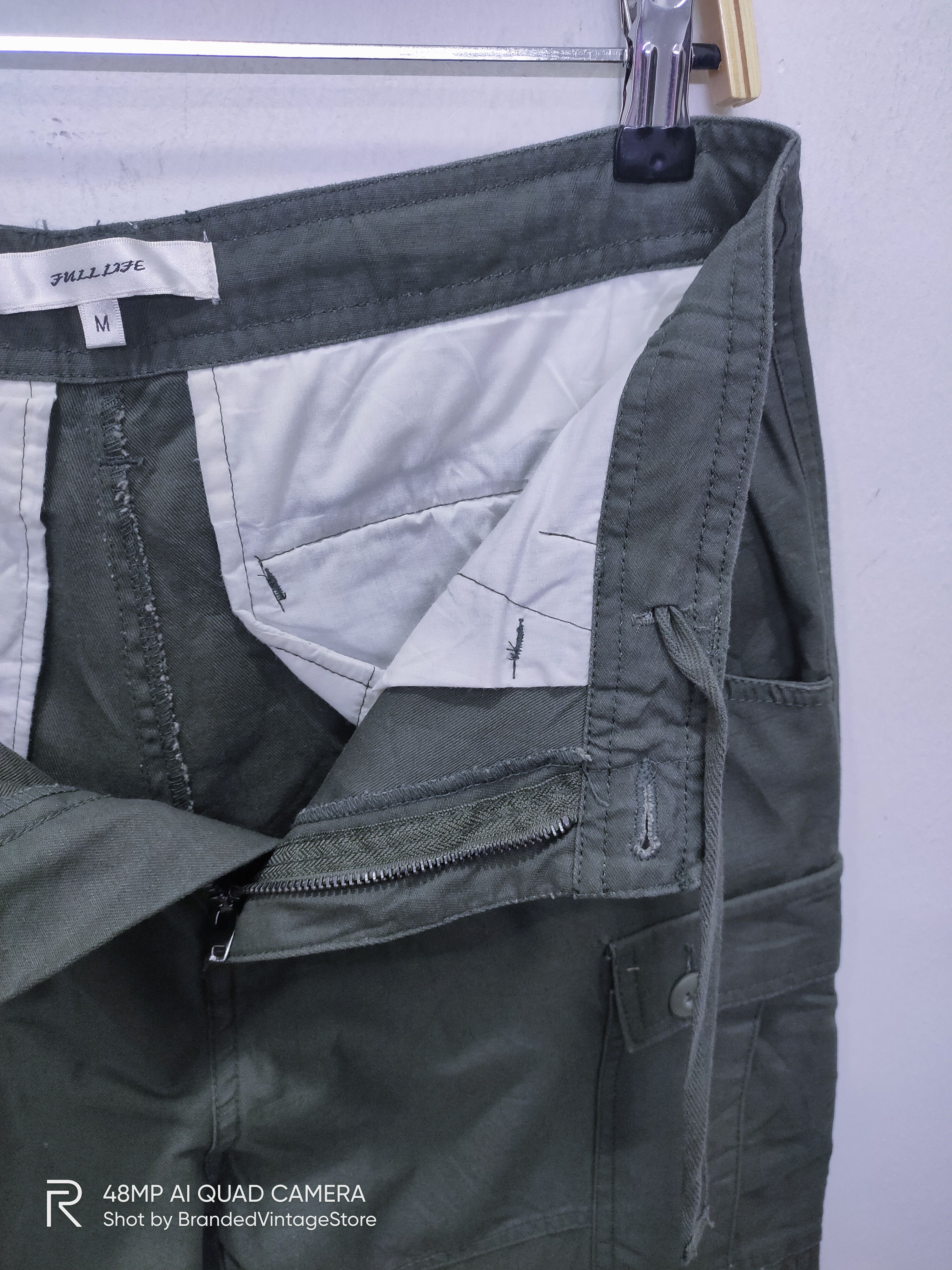 Japanese Brand FULLLIFE Pullover Drawstring Multipocket Workwear CargoPant Size US 31 - 16 Thumbnail