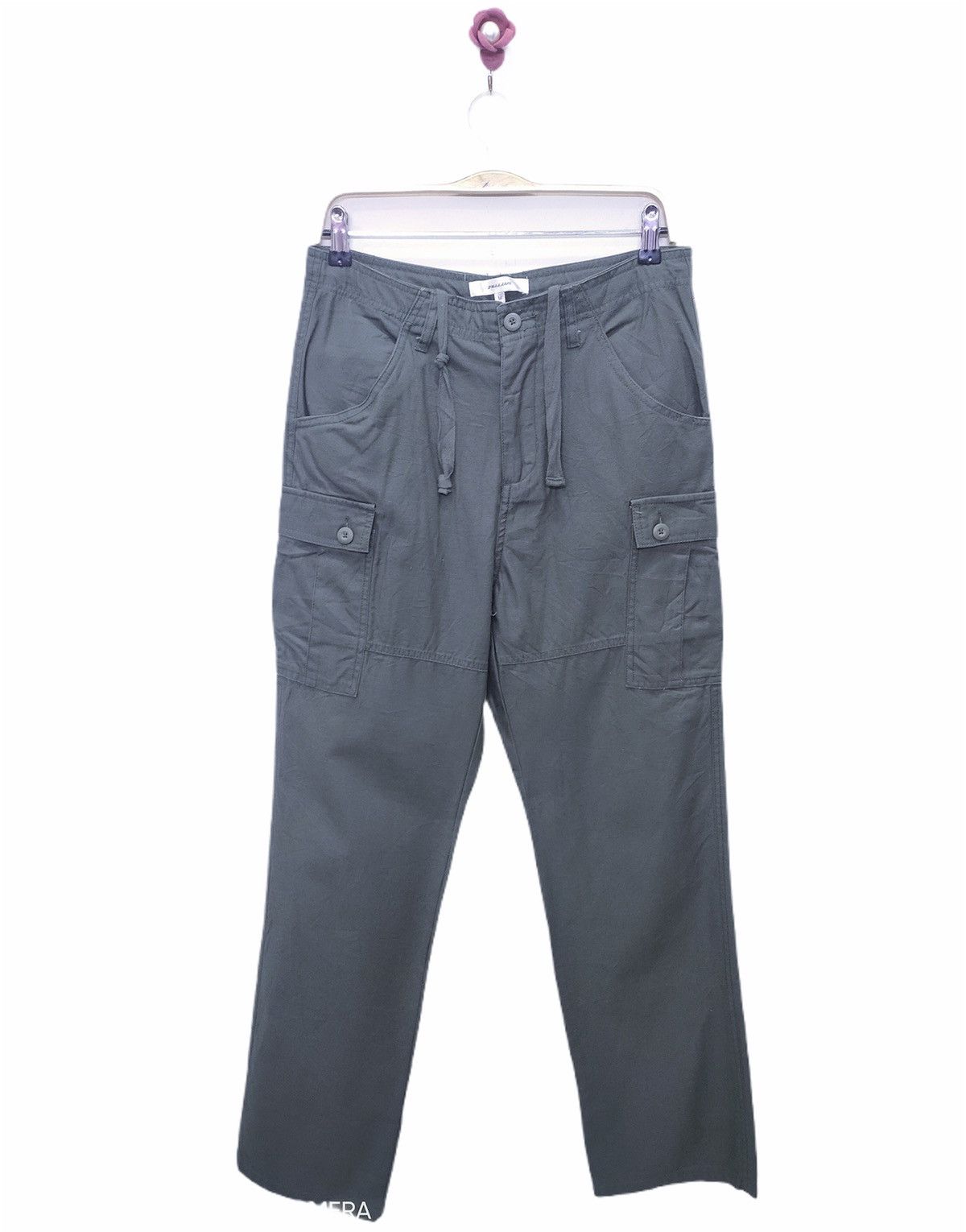 Japanese Brand FULLLIFE Pullover Drawstring Multipocket Workwear CargoPant Size US 31 - 1 Thumbnail