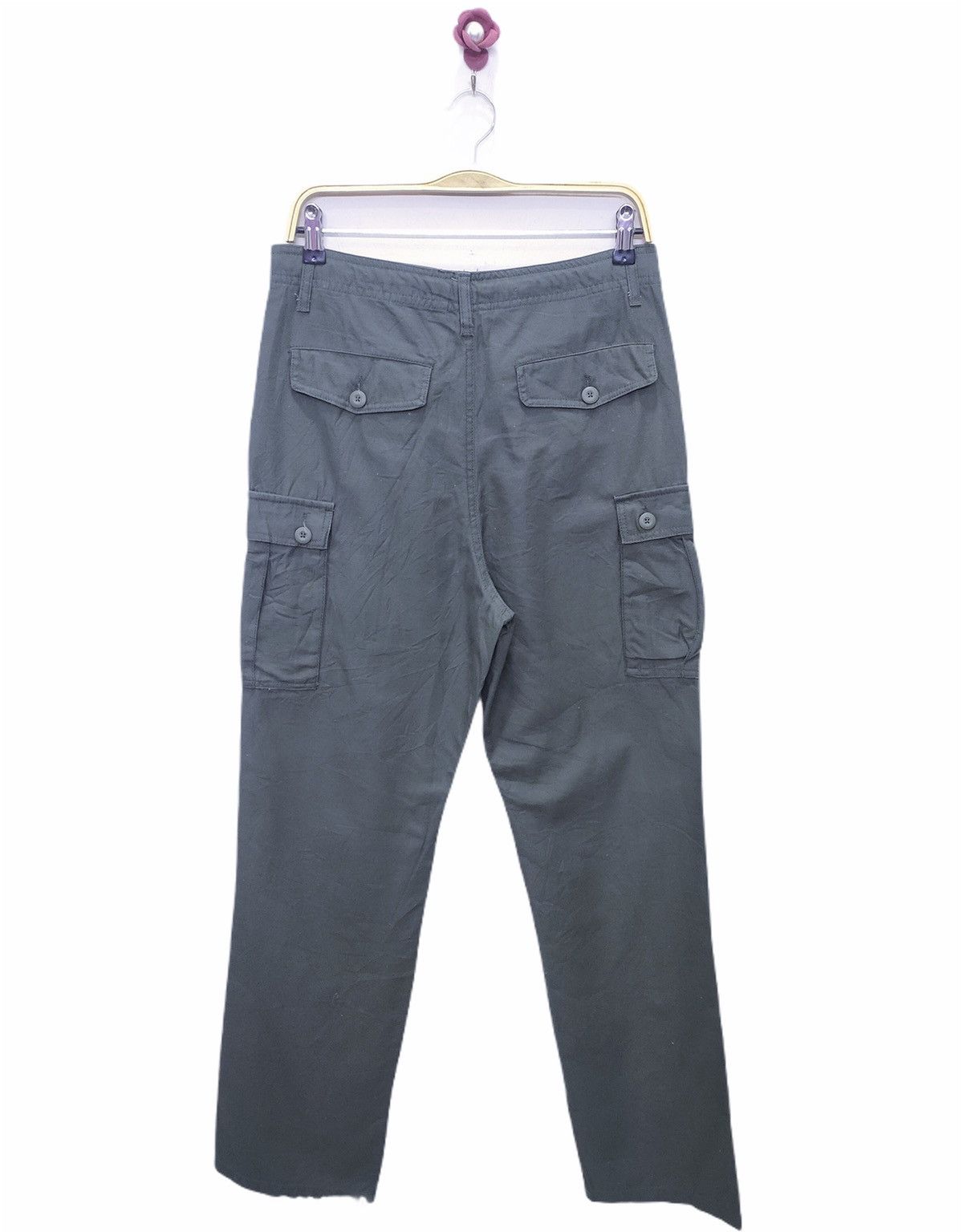 Japanese Brand FULLLIFE Pullover Drawstring Multipocket Workwear CargoPant Size US 31 - 2 Thumbnail