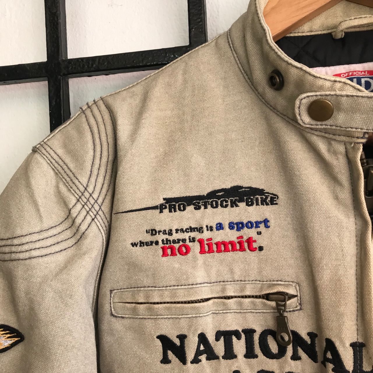 Vintage 🔥 Vintage NHRA Drag Racing Bikers Jacket Size US M / EU 48-50 / 2 - 6 Thumbnail