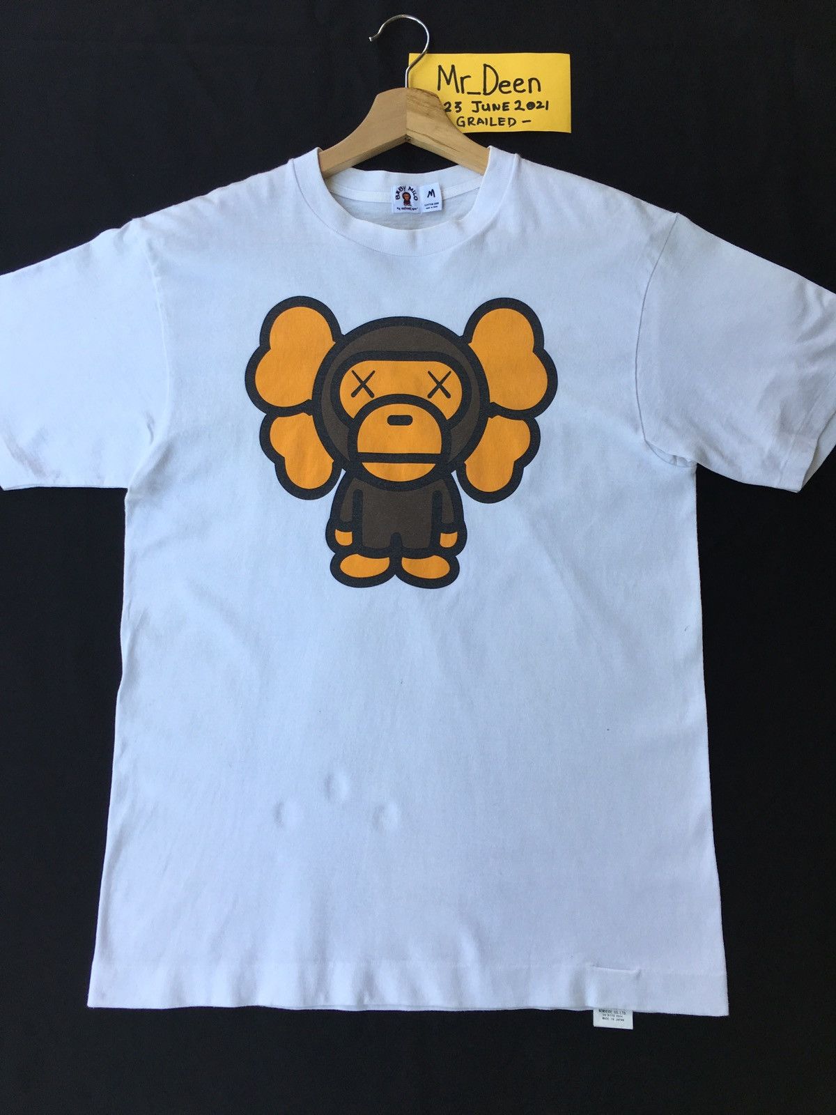 Bape × Kaws Bape x Kaws Baby Milo Tee Size US M / EU 48-50 / 2 - 5 Thumbnail