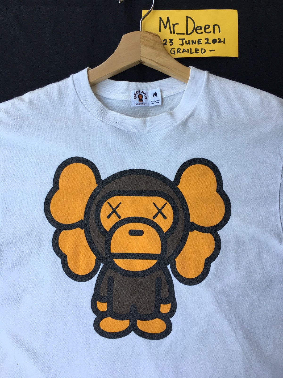 Bape × Kaws Bape x Kaws Baby Milo Tee Size US M / EU 48-50 / 2 - 6 Thumbnail