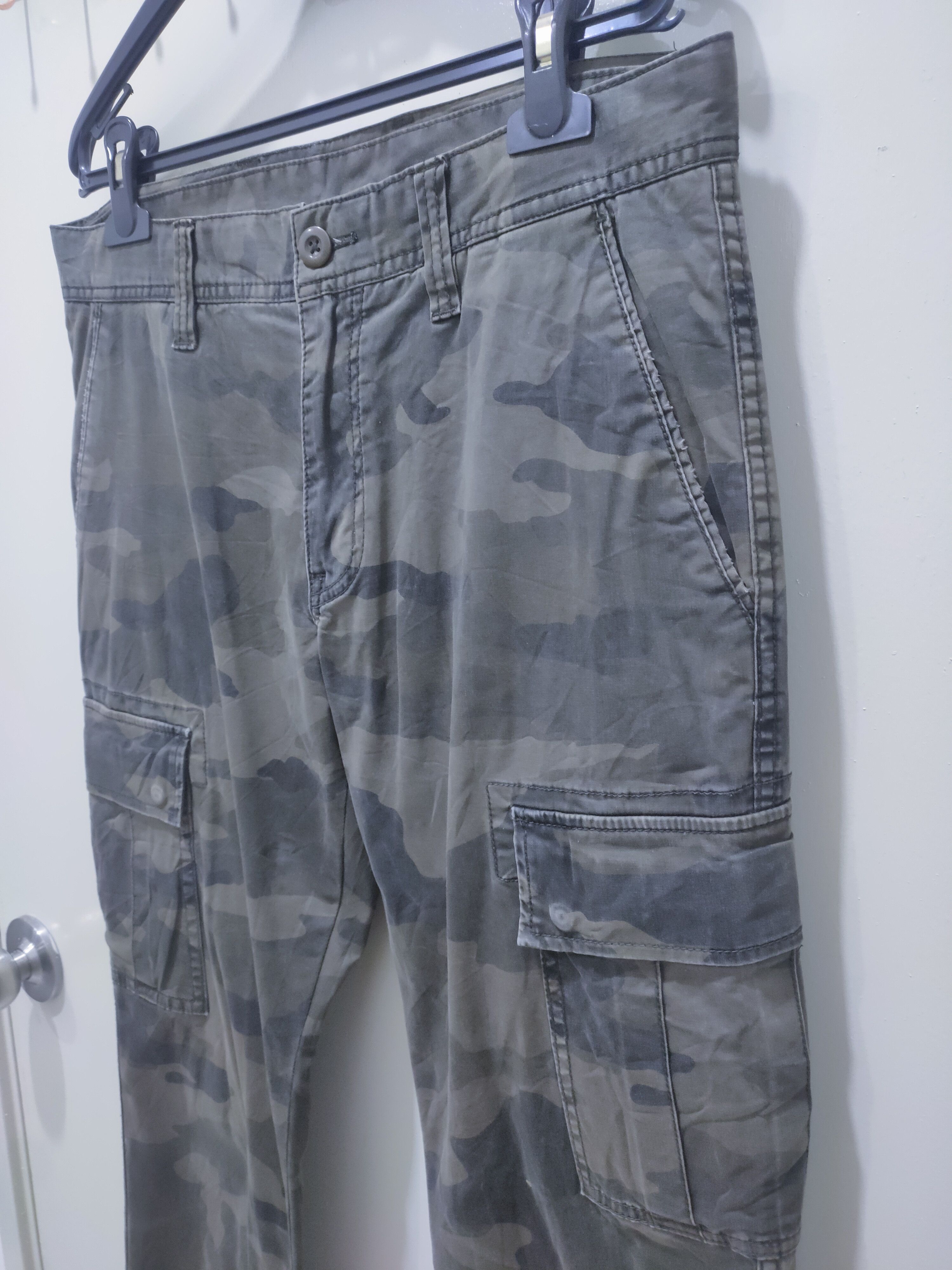 Uniqlo UNIQLO Camo Military Multipocket Streetwear Rare Cargo Pant Size US 32 / EU 48 - 9 Thumbnail