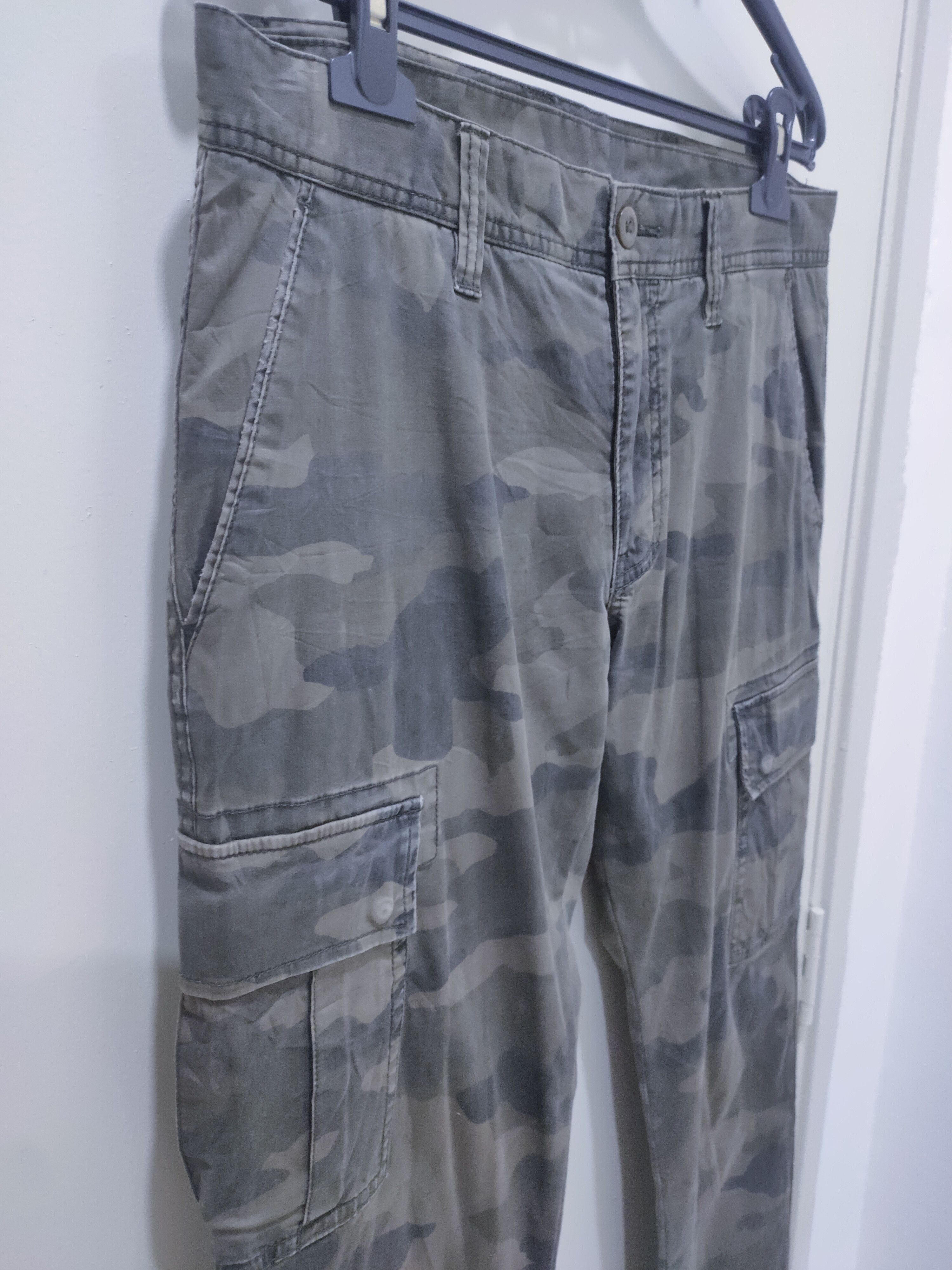 Uniqlo UNIQLO Camo Military Multipocket Streetwear Rare Cargo Pant Size US 32 / EU 48 - 6 Thumbnail