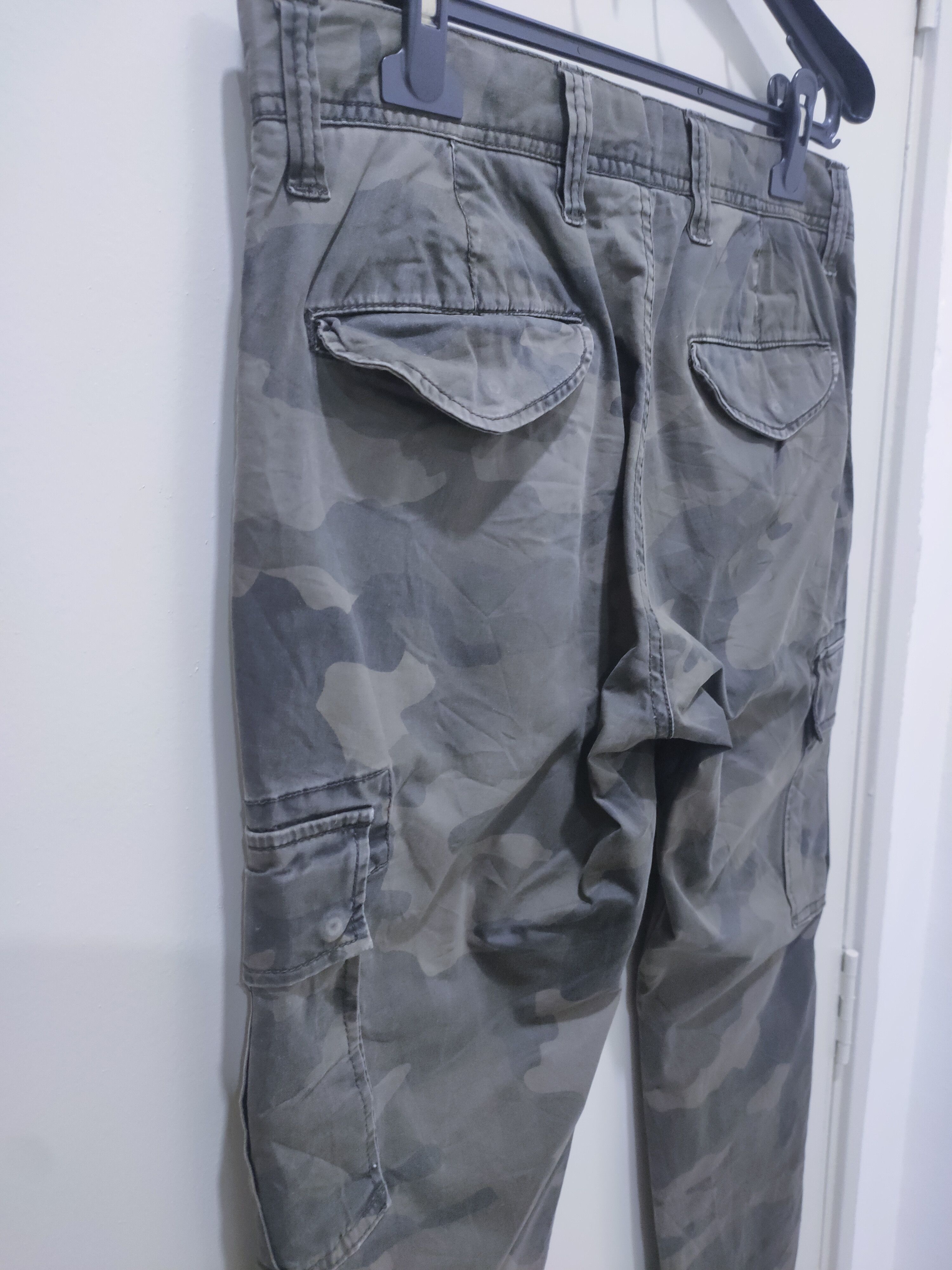 Uniqlo UNIQLO Camo Military Multipocket Streetwear Rare Cargo Pant Size US 32 / EU 48 - 12 Thumbnail