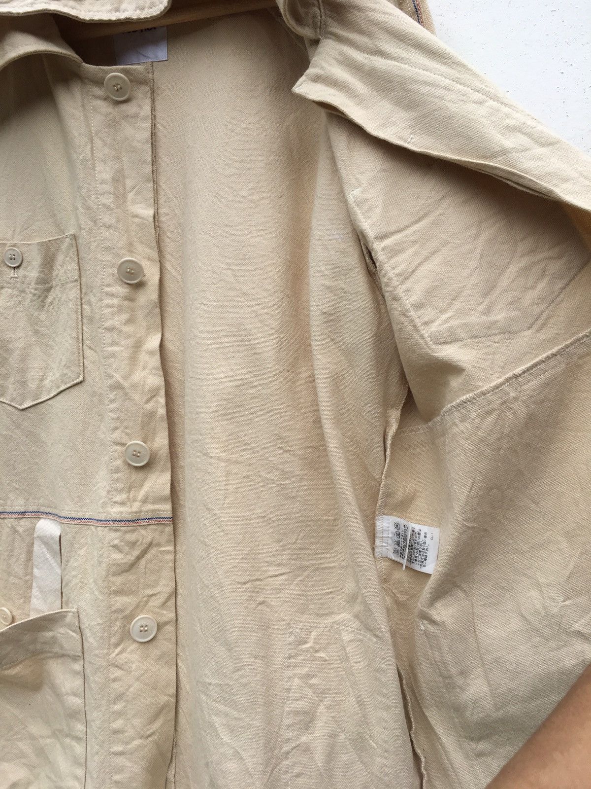 Issey Miyake Vintage Issey Miyake Ne-net Light Jackets Button Down Size US M / EU 48-50 / 2 - 16 Thumbnail