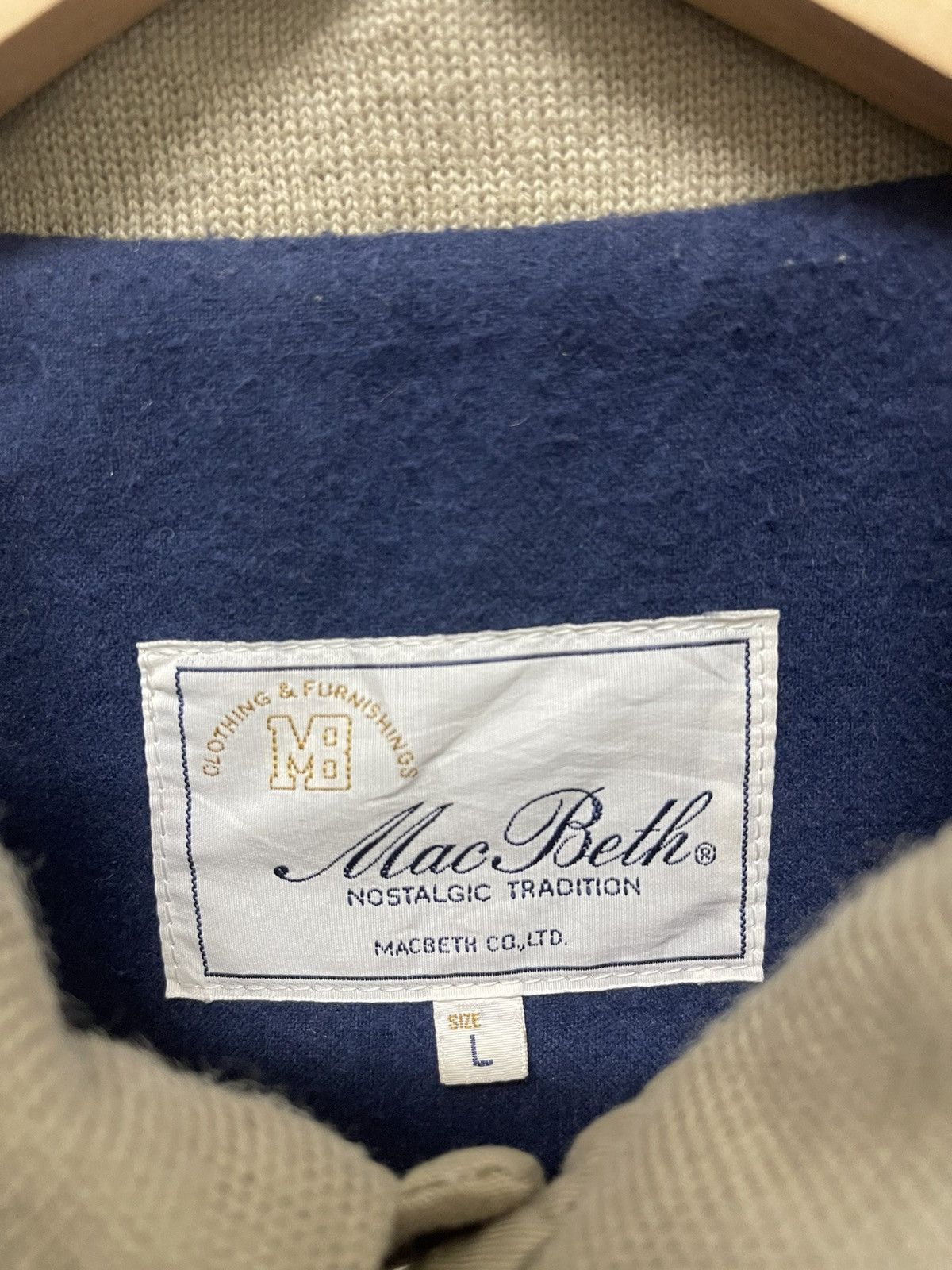 Macbeth × Vintage Vintage NOSTALGIC Tradition Macbeth Varsity Size US M / EU 48-50 / 2 - 5 Thumbnail